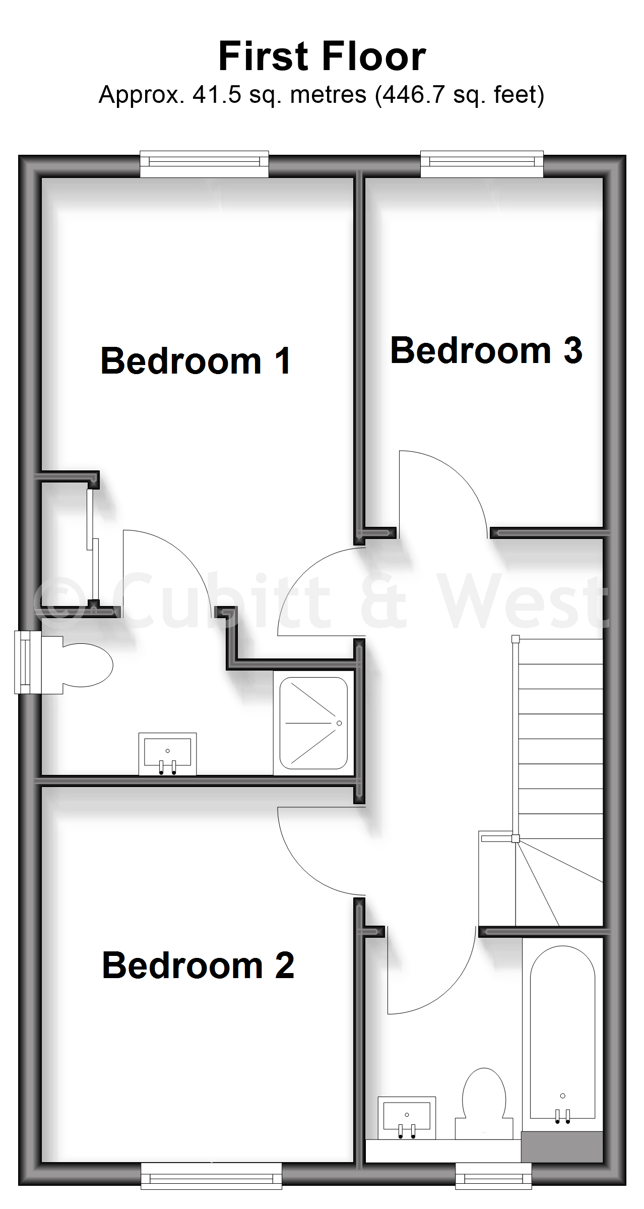 4, Hazel Close, Arundel floorplan