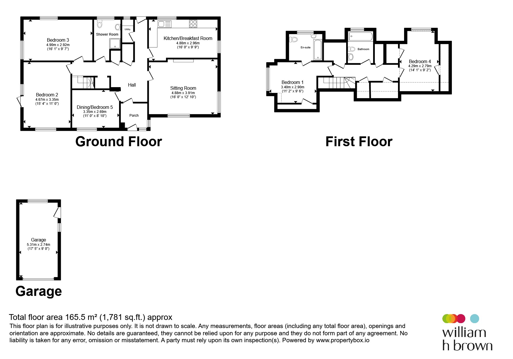 48, The Ridgeway, Bedford floorplan