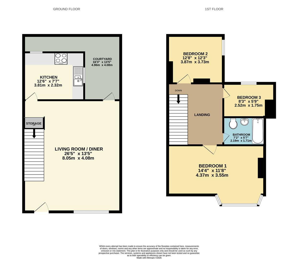 97, Bohemia Road, St. Leonards-On-Sea floorplan