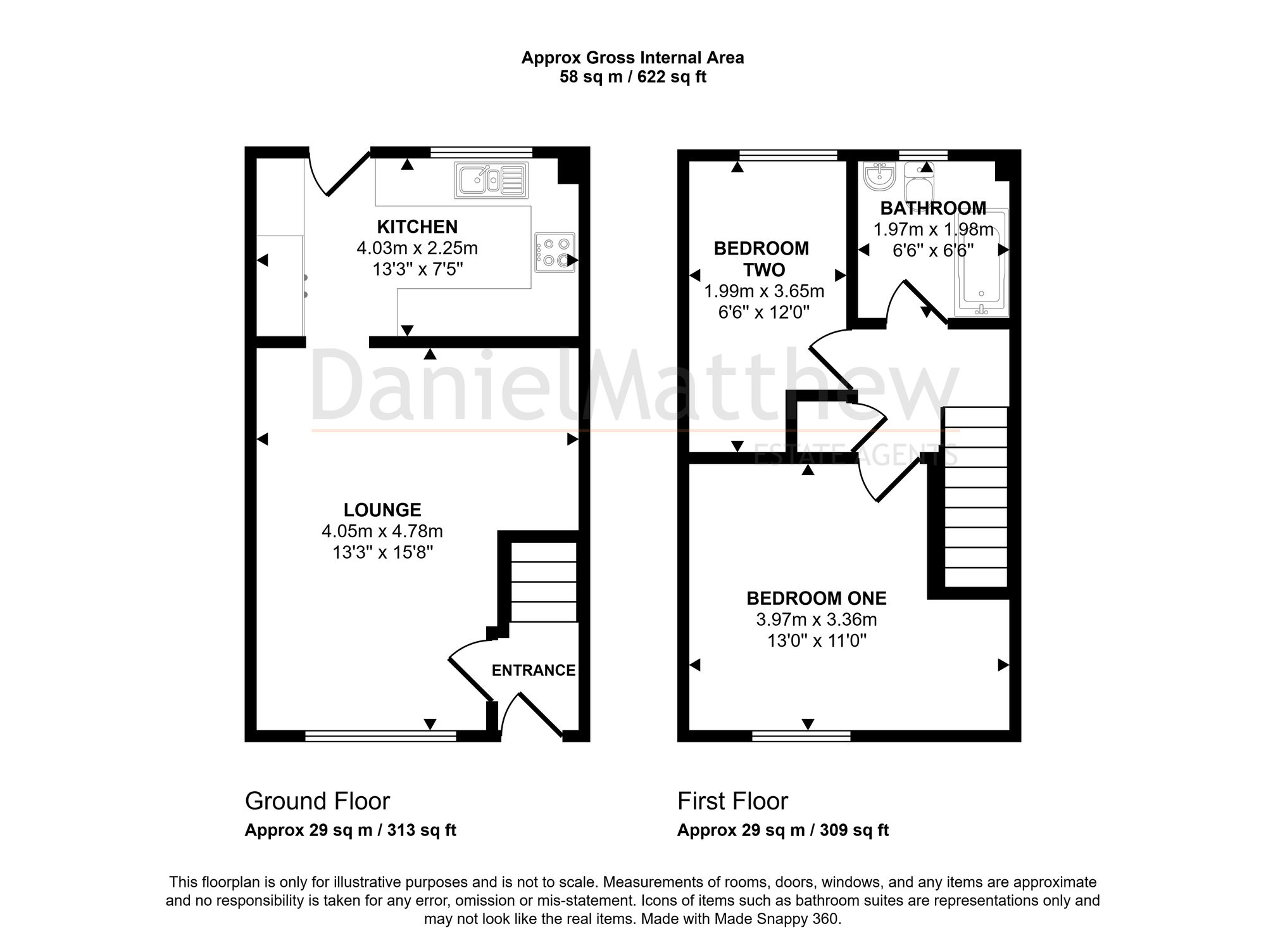 Oak Tree Court, Bridgend floorplan