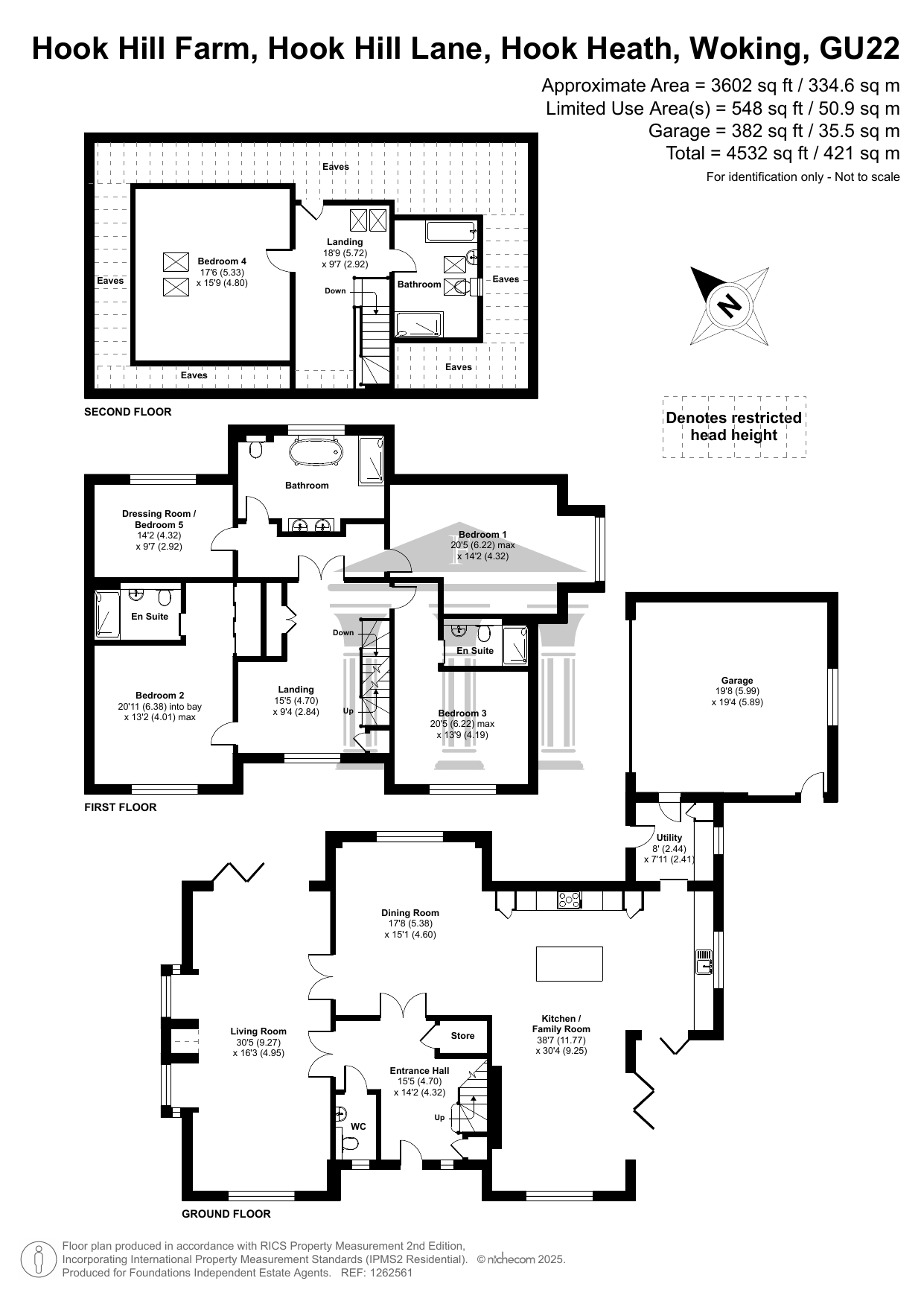 Hook Hill Lane, Woking floorplan