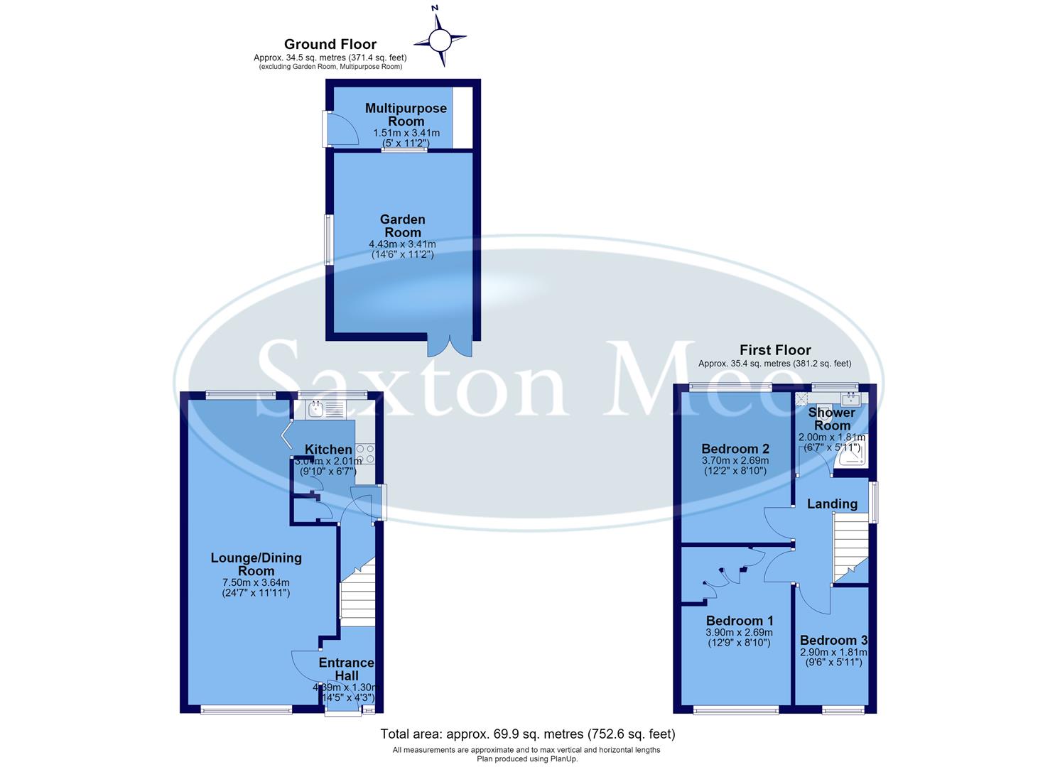 7, Coppice Close, Sheffield floorplan