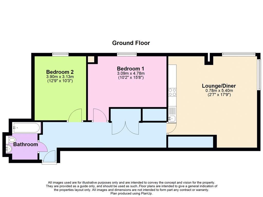 2 Bedrooms Flat to rent in Sky Line Plaza, Alencon Link, Basingstoke RG21