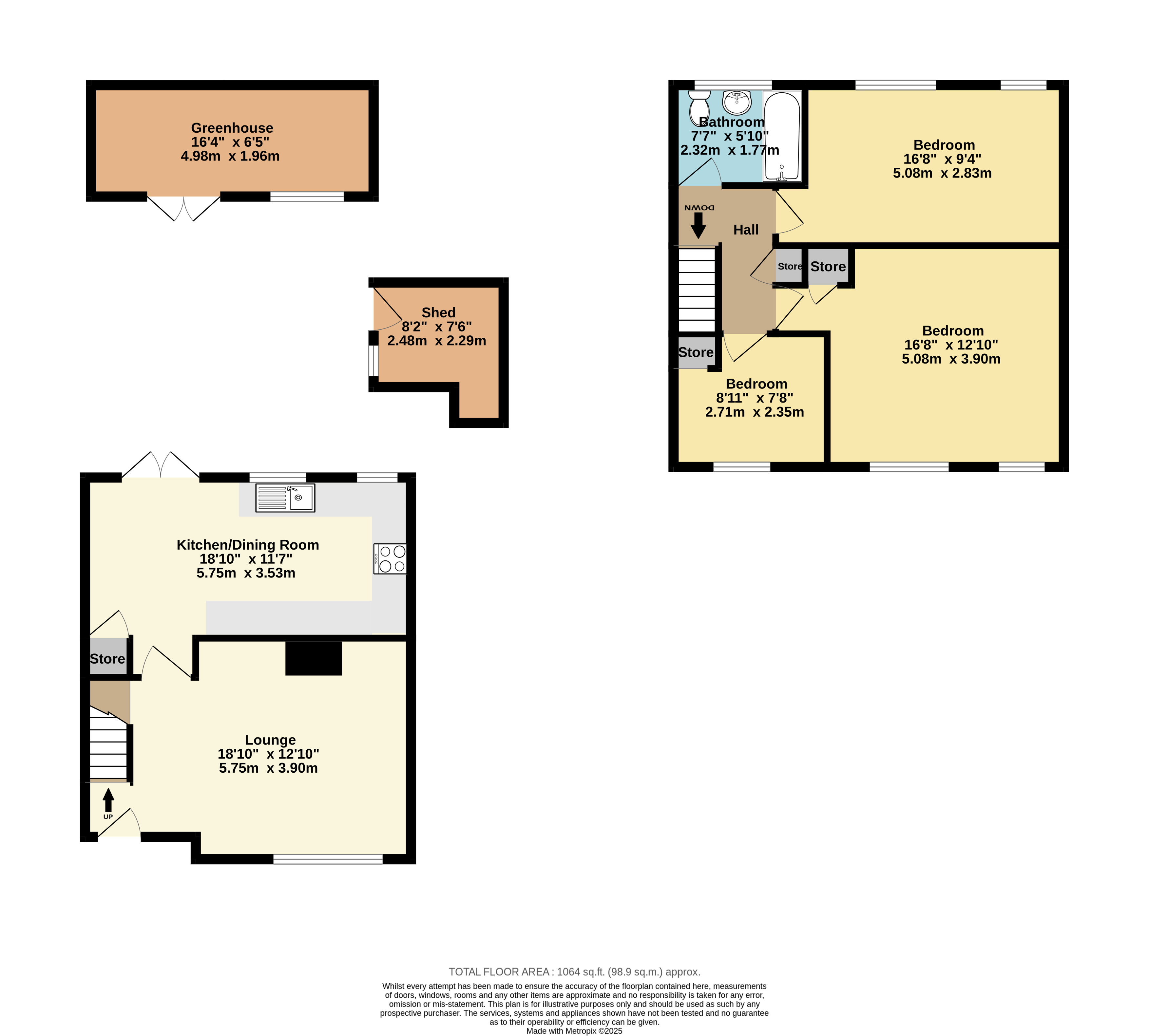 7, Bossington Road, Canterbury floorplan