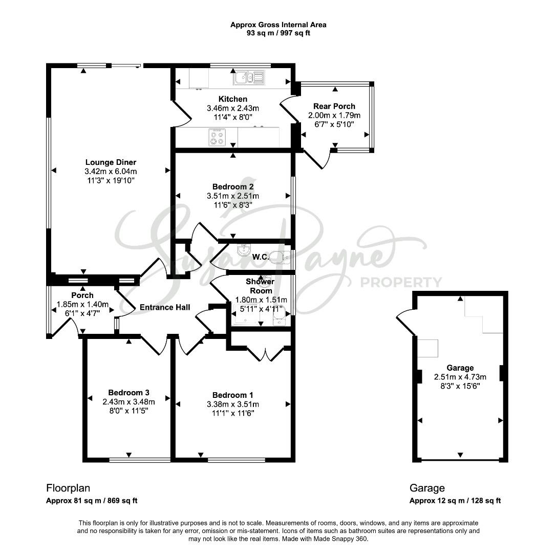 13, Beechcroft Drive, Wootton Bridge floorplan