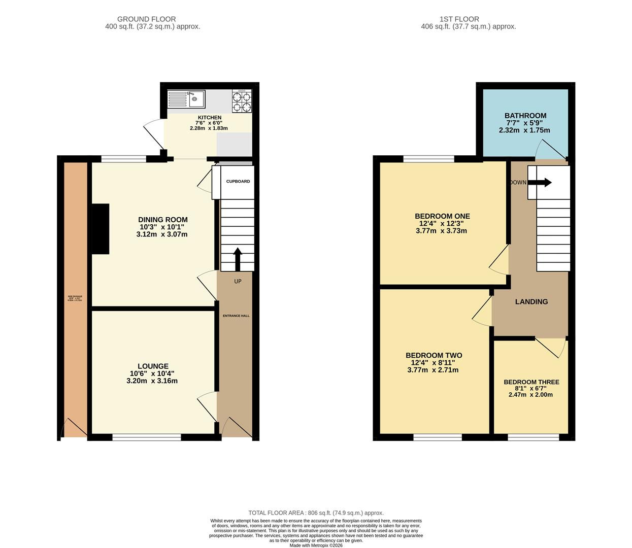 Queen Street, Withernsea floorplan