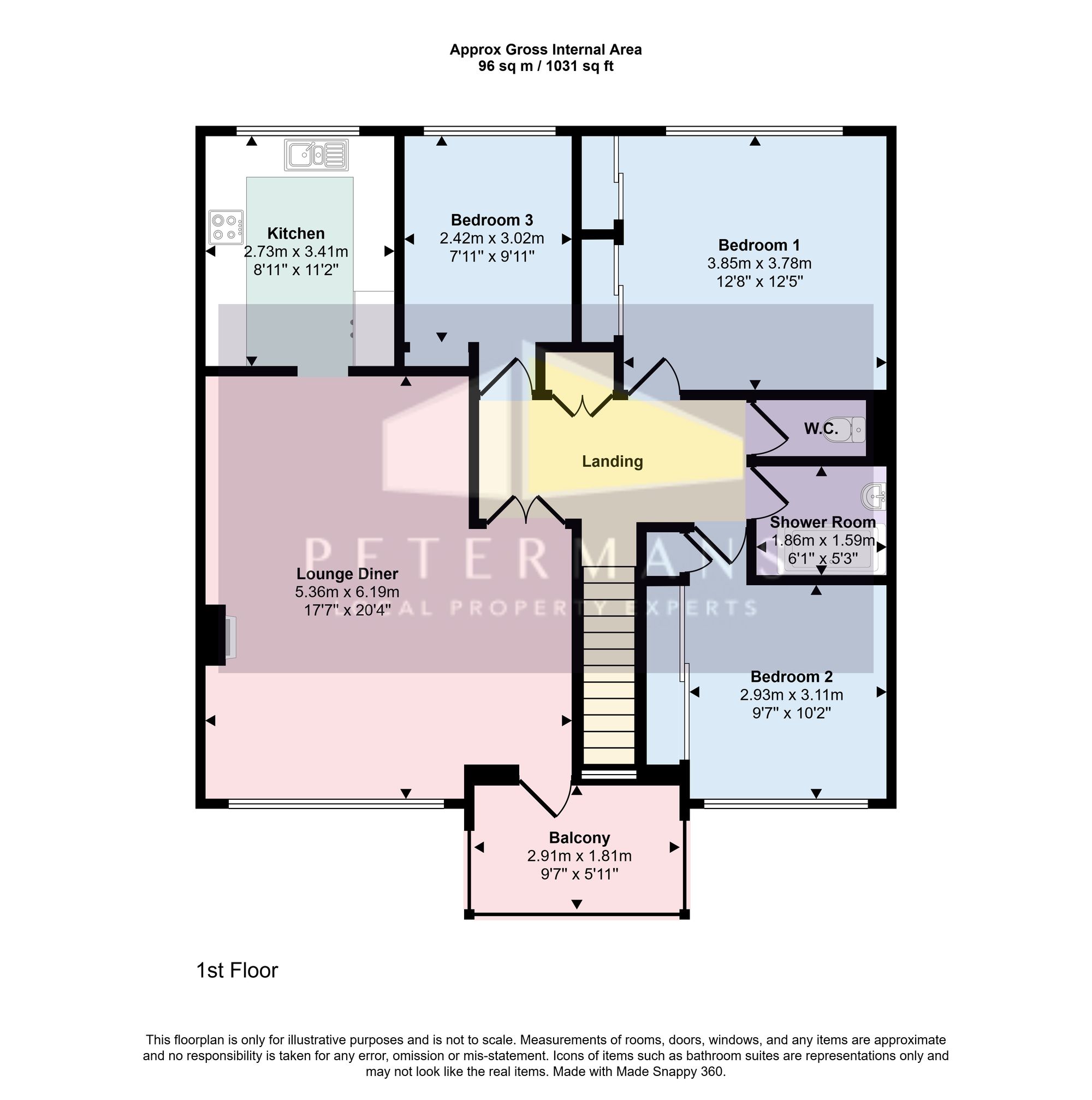 29 Culverlands Close, Stanmore floorplan