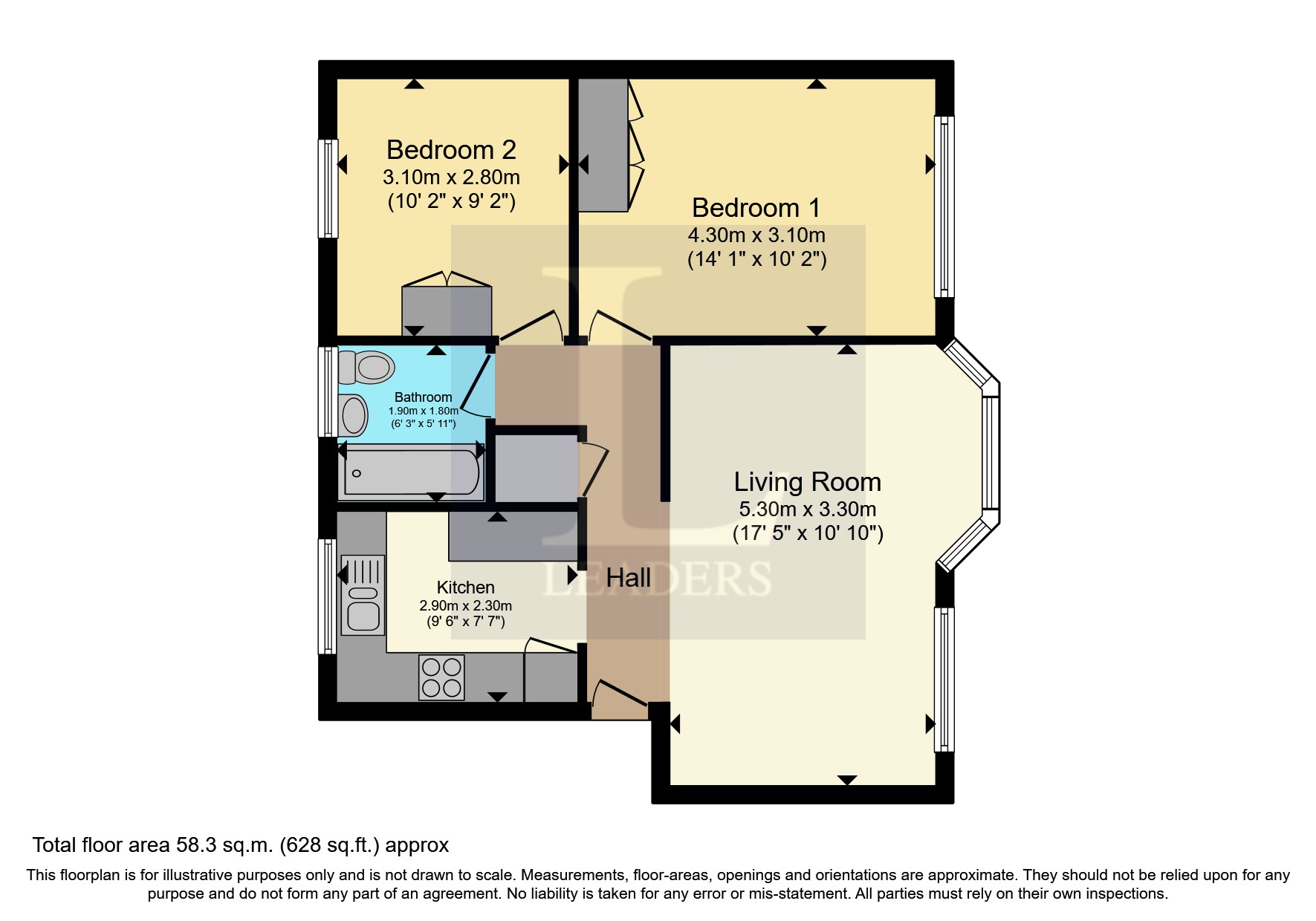 1A,, Wrayfield Avenue, Surrey floorplan