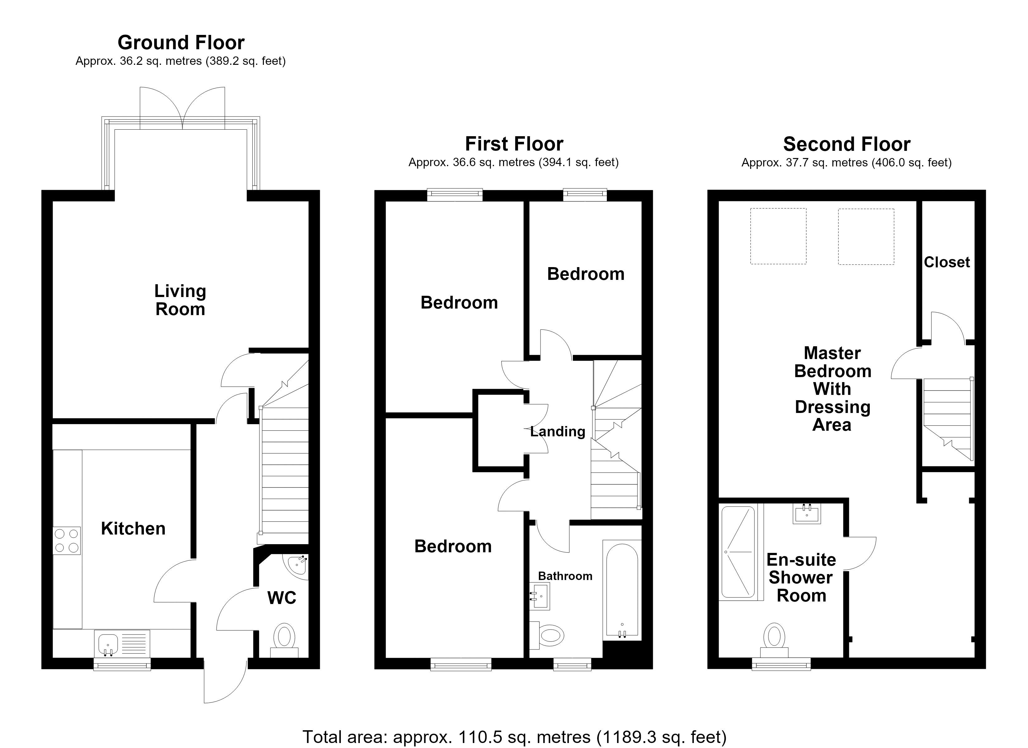 26, Fleece Lane, Nuneaton floorplan