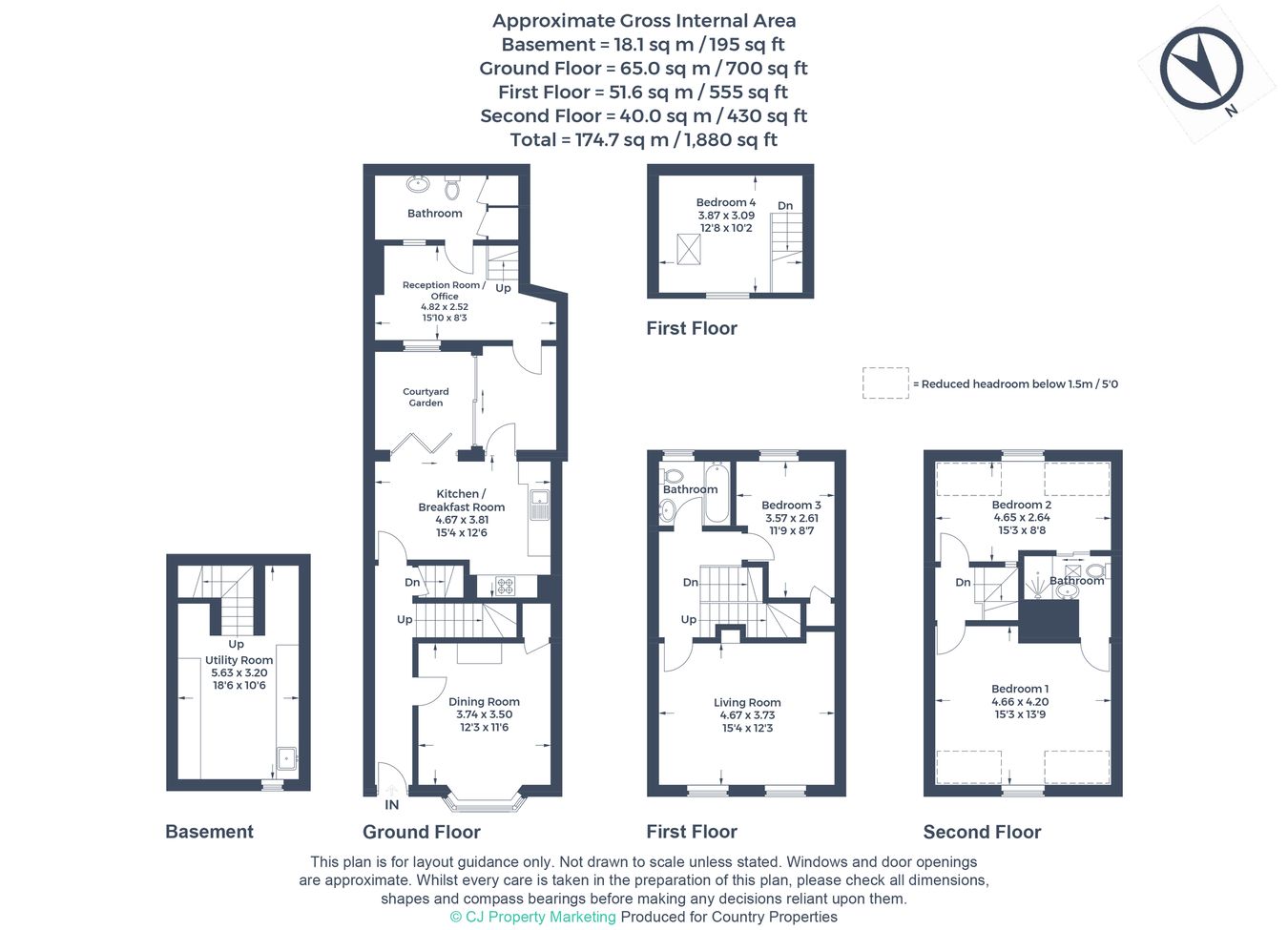 16, Tilehouse Street, Hitchin floorplan