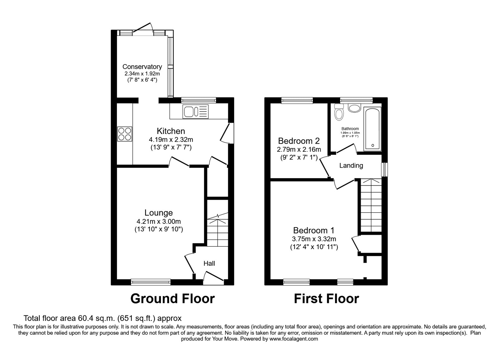 6, Rowton Avenue, Staffordshire floorplan
