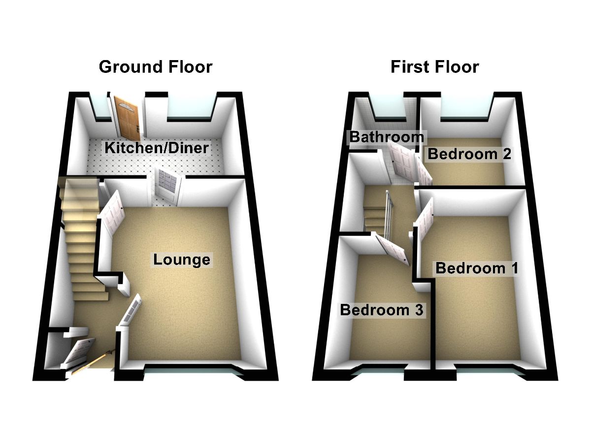 23 Fountain Street, Leeds floorplan