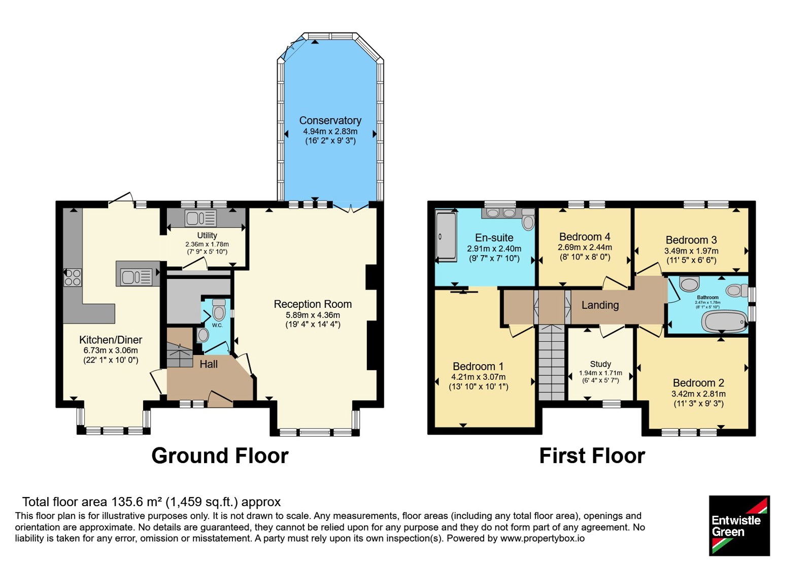 7, Marlowe Close, Cheshire floorplan