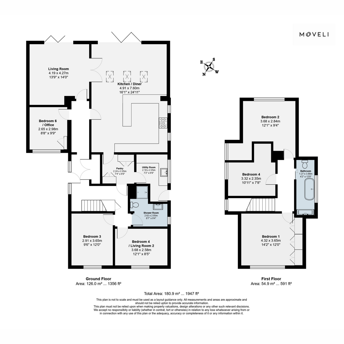 79, Roundwood Lane, Harpenden floorplan
