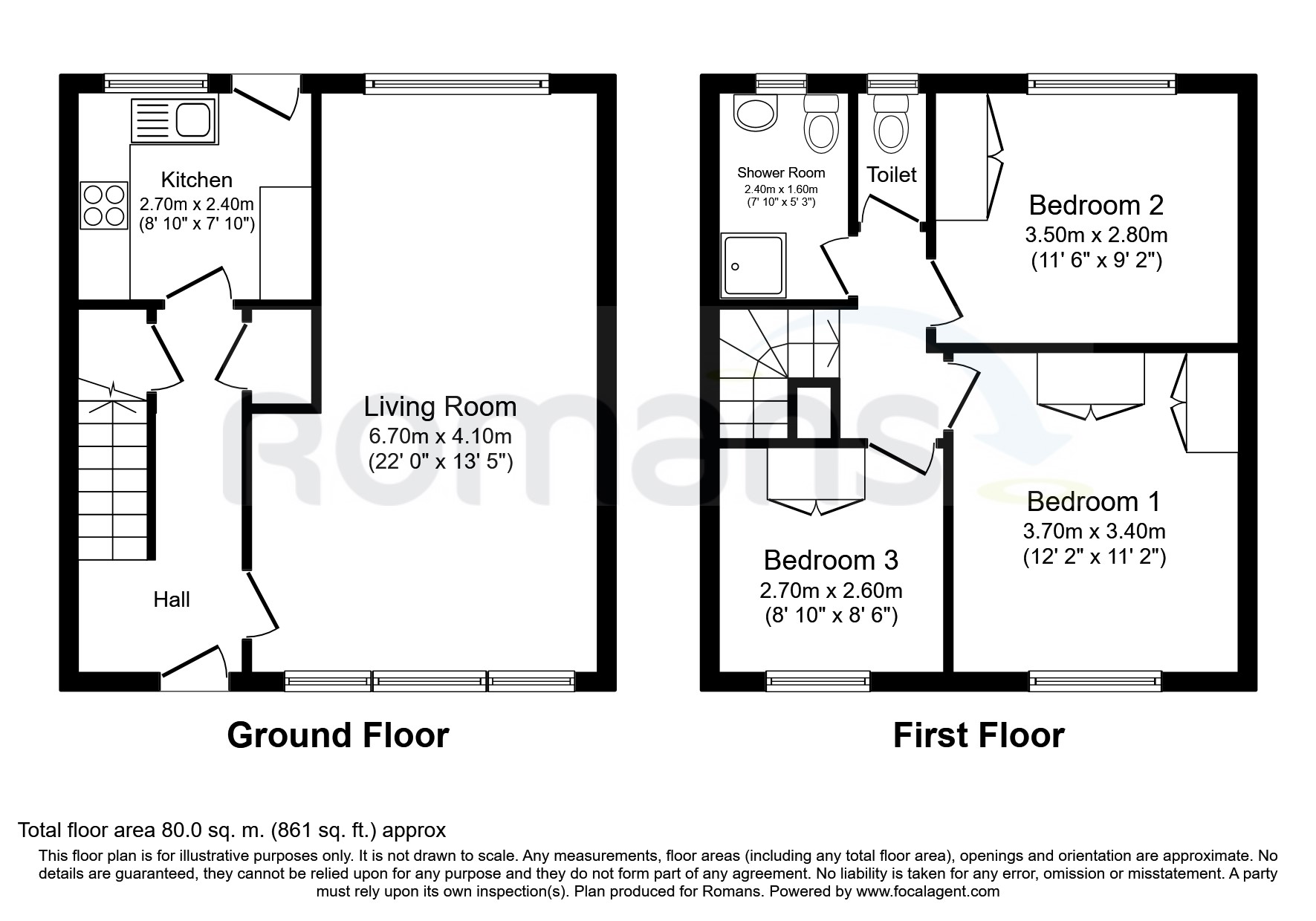 75, The Mount, Reading floorplan