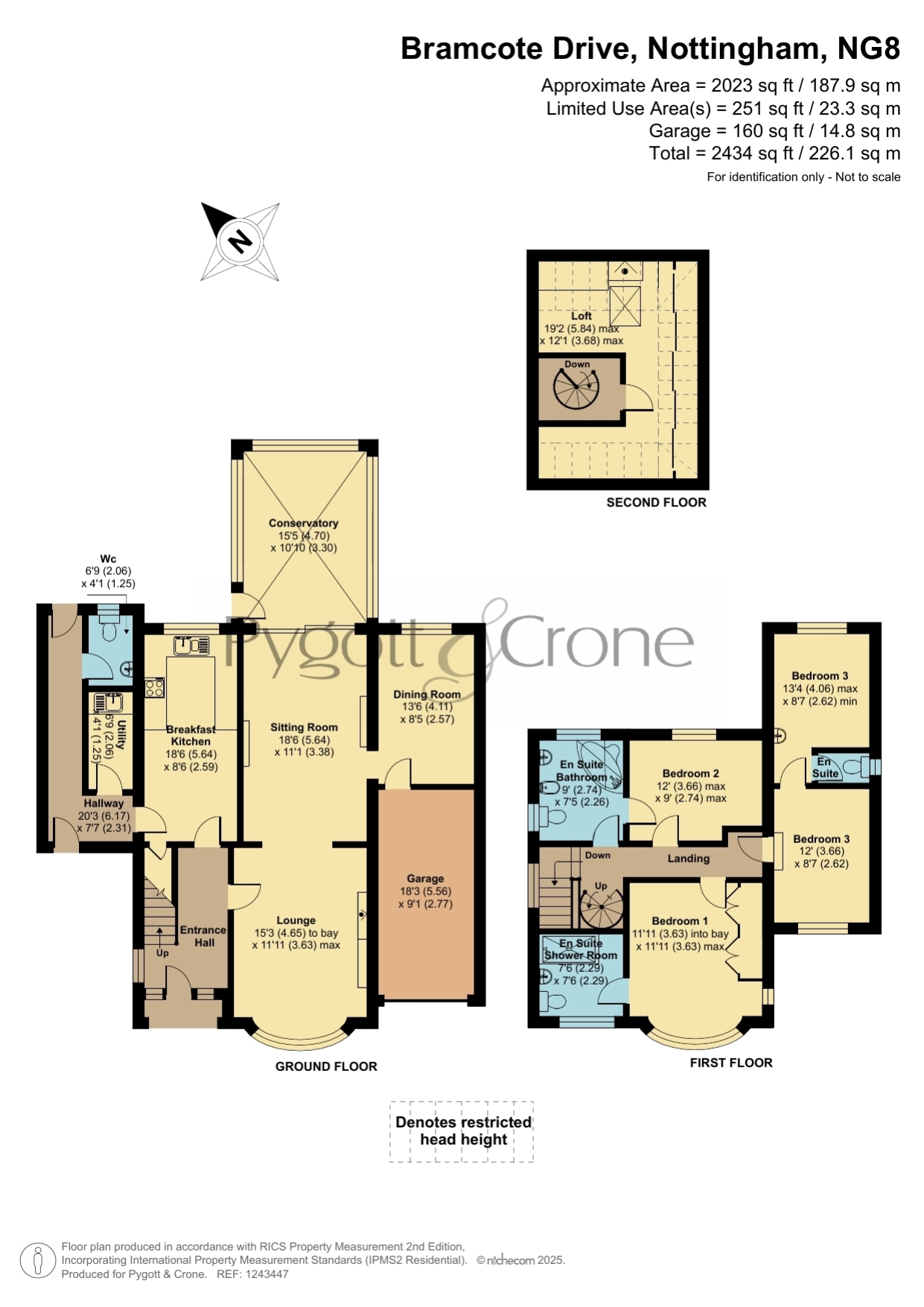 16, Bramcote Drive, Nottingham floorplan