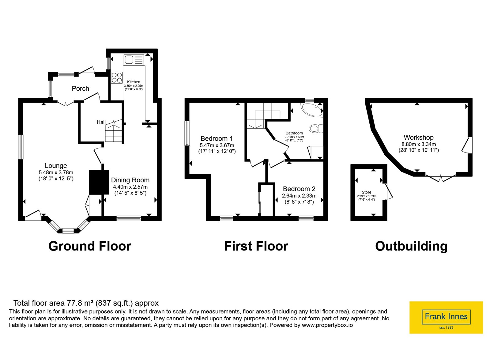 9, Station Drive, Swadlincote floorplan