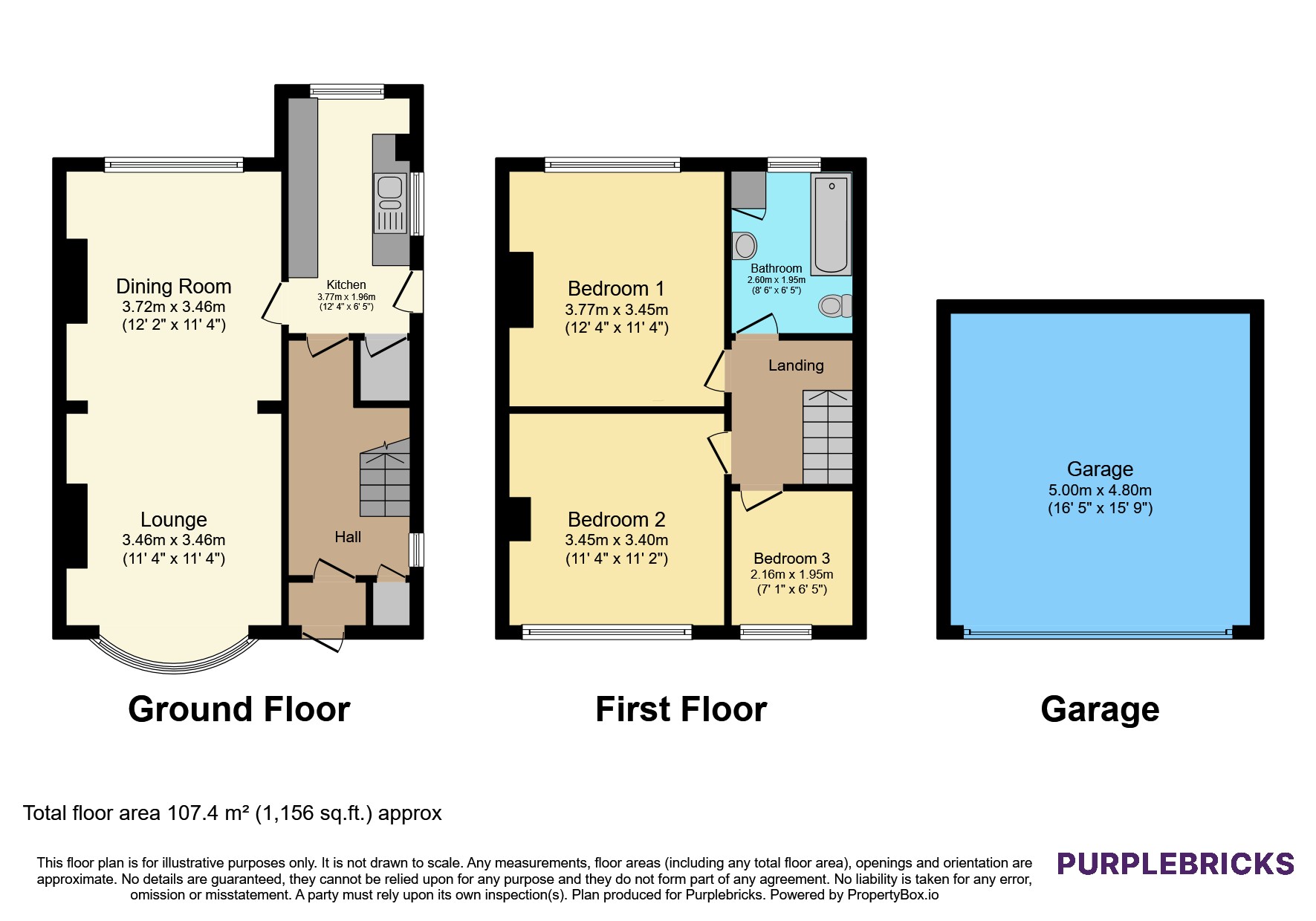 35, Hillsway Crescent, Mansfield floorplan