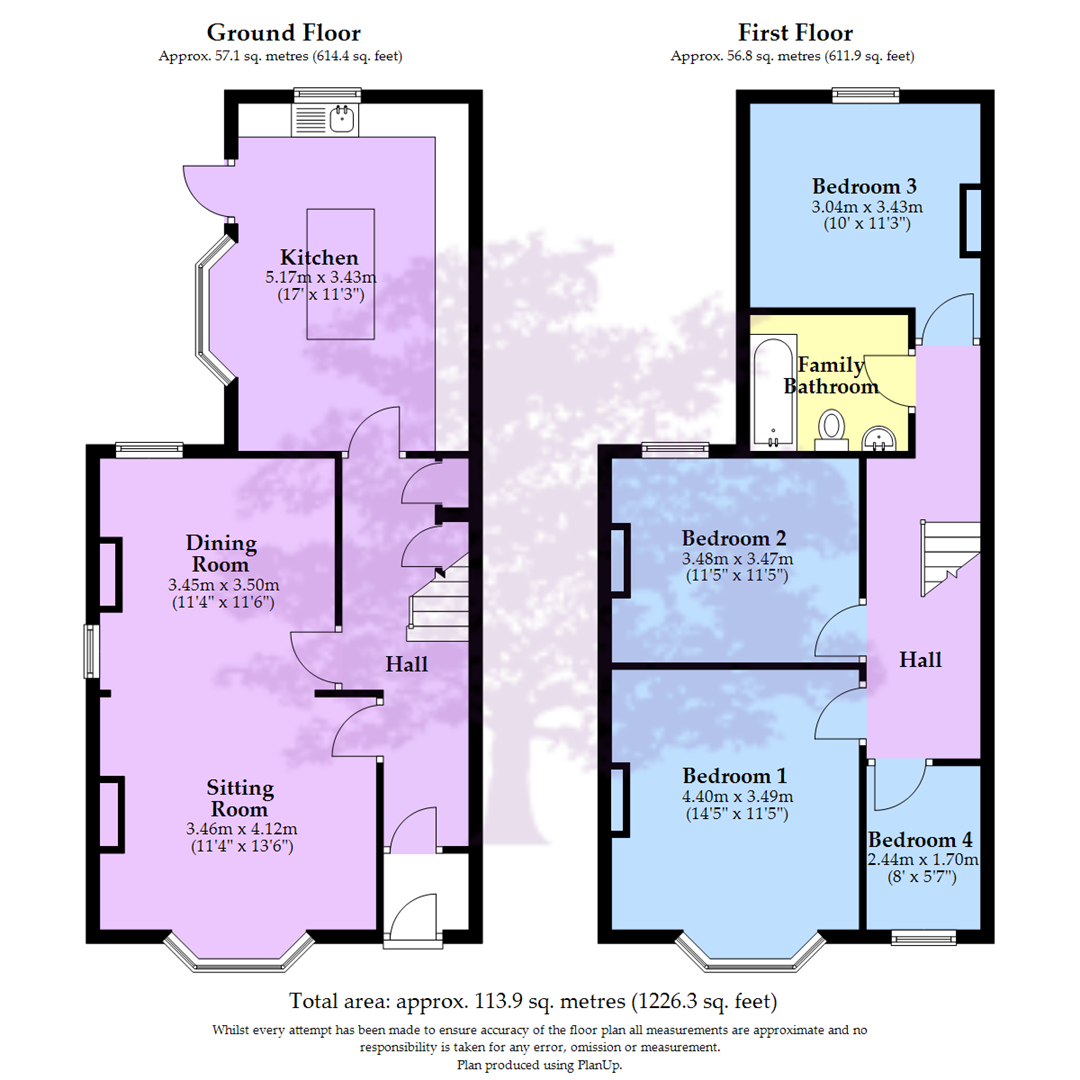 15, Marson Road, Clevedon floorplan