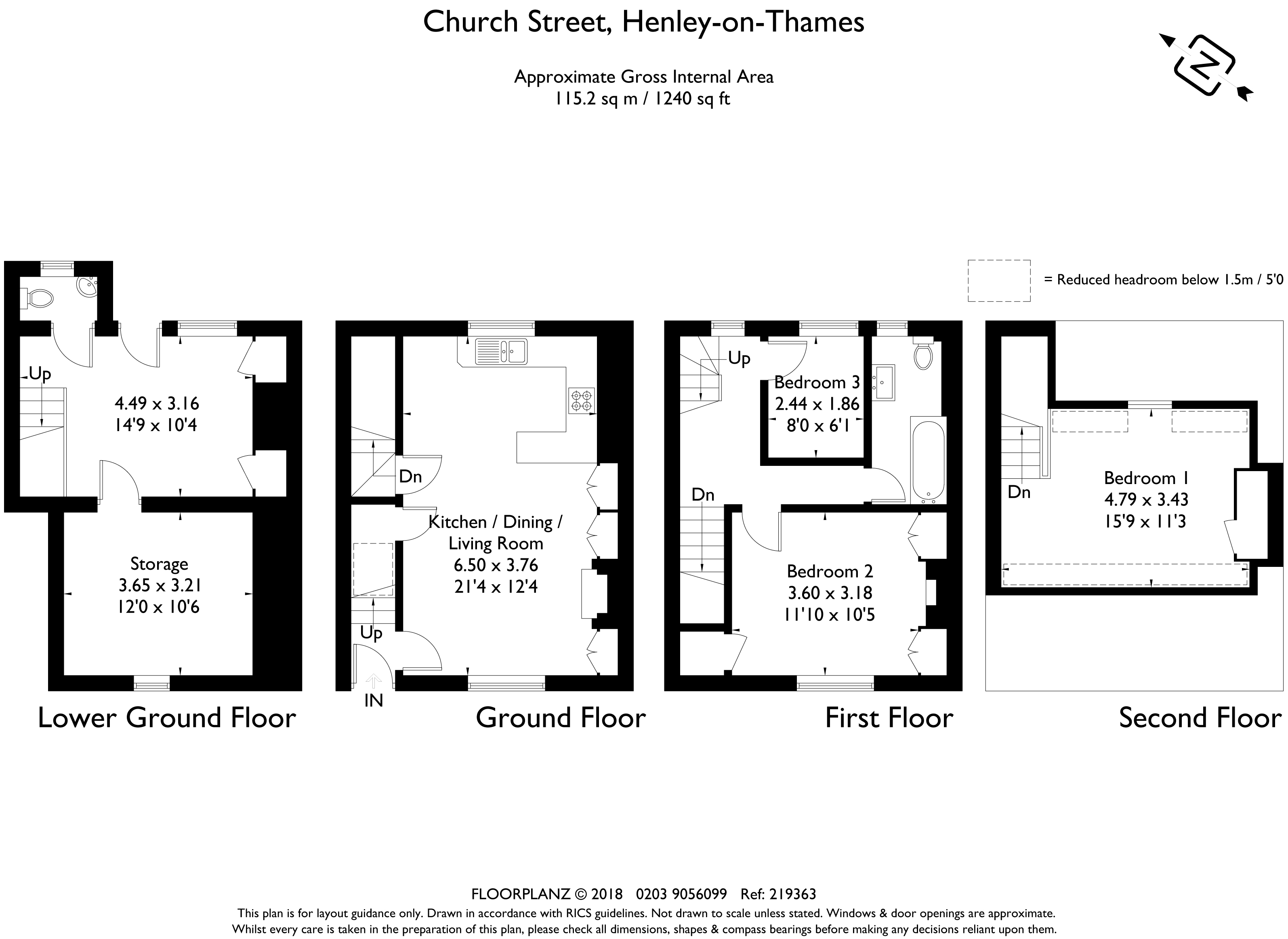 3 Bedrooms End terrace house to rent in Church Street, Henley-On-Thames RG9