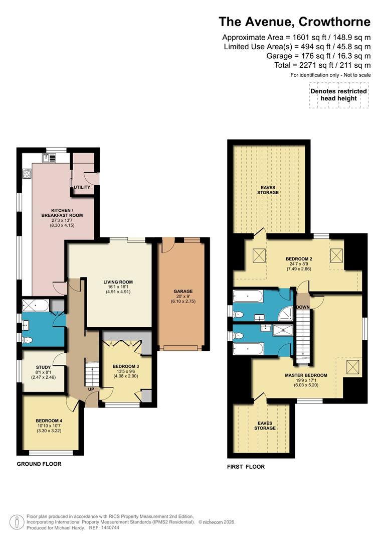 Lantana, 34, The Avenue, Crowthorne floorplan