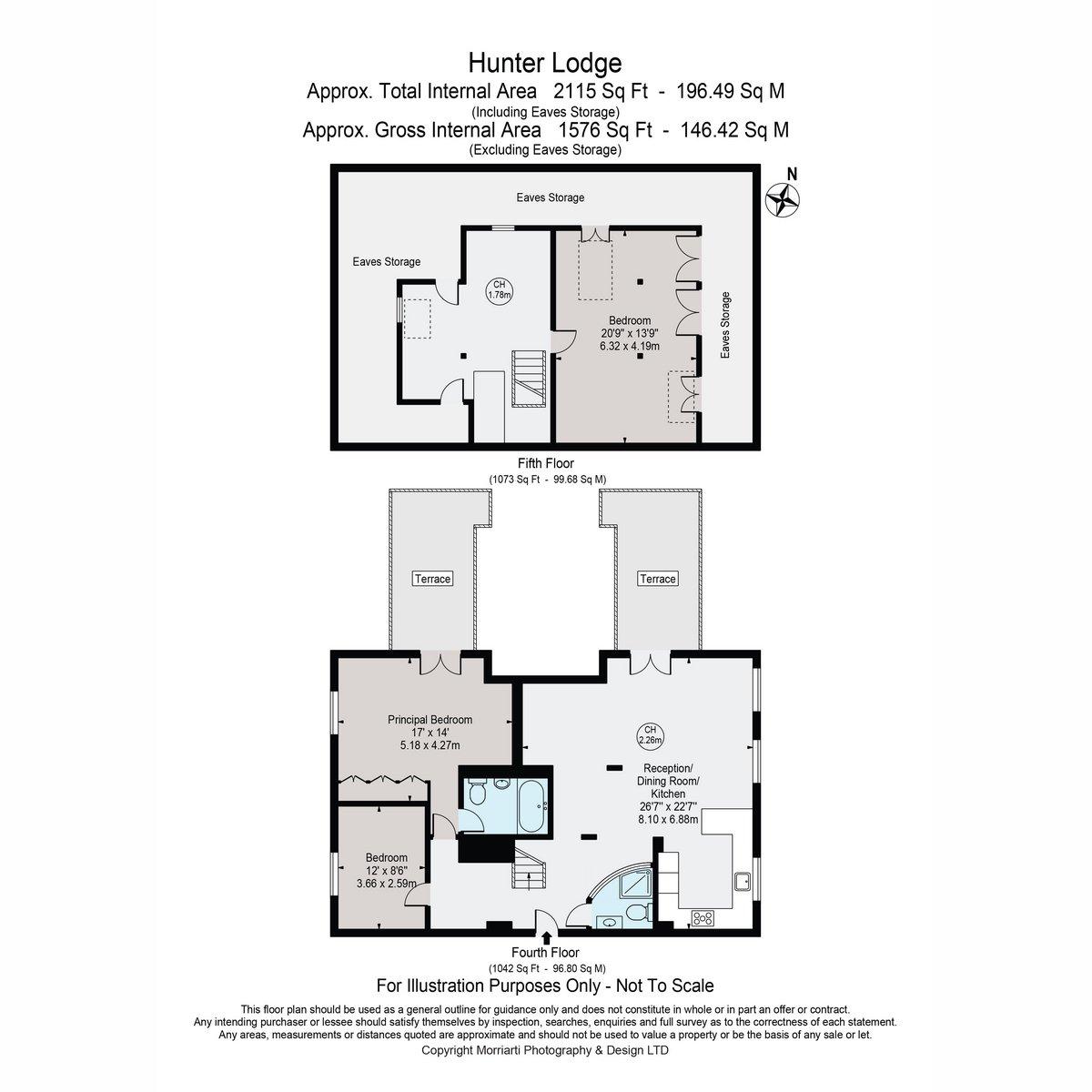 Flat Flat 36, Hunter Lodge, Admiral Walk, London floorplan