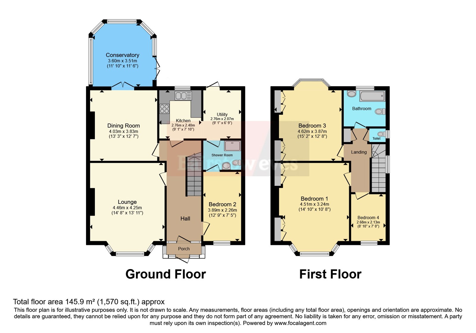 58, Old Farleigh Road, Surrey floorplan