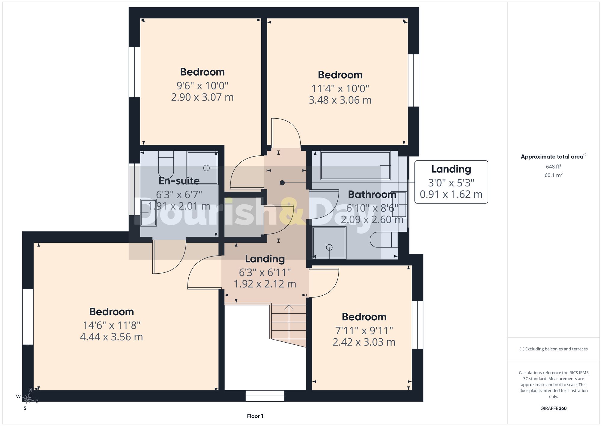 6 Bettys Lane London Road, Crewe floorplan