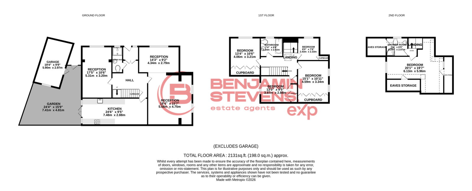 2, Woodcote Avenue, London floorplan