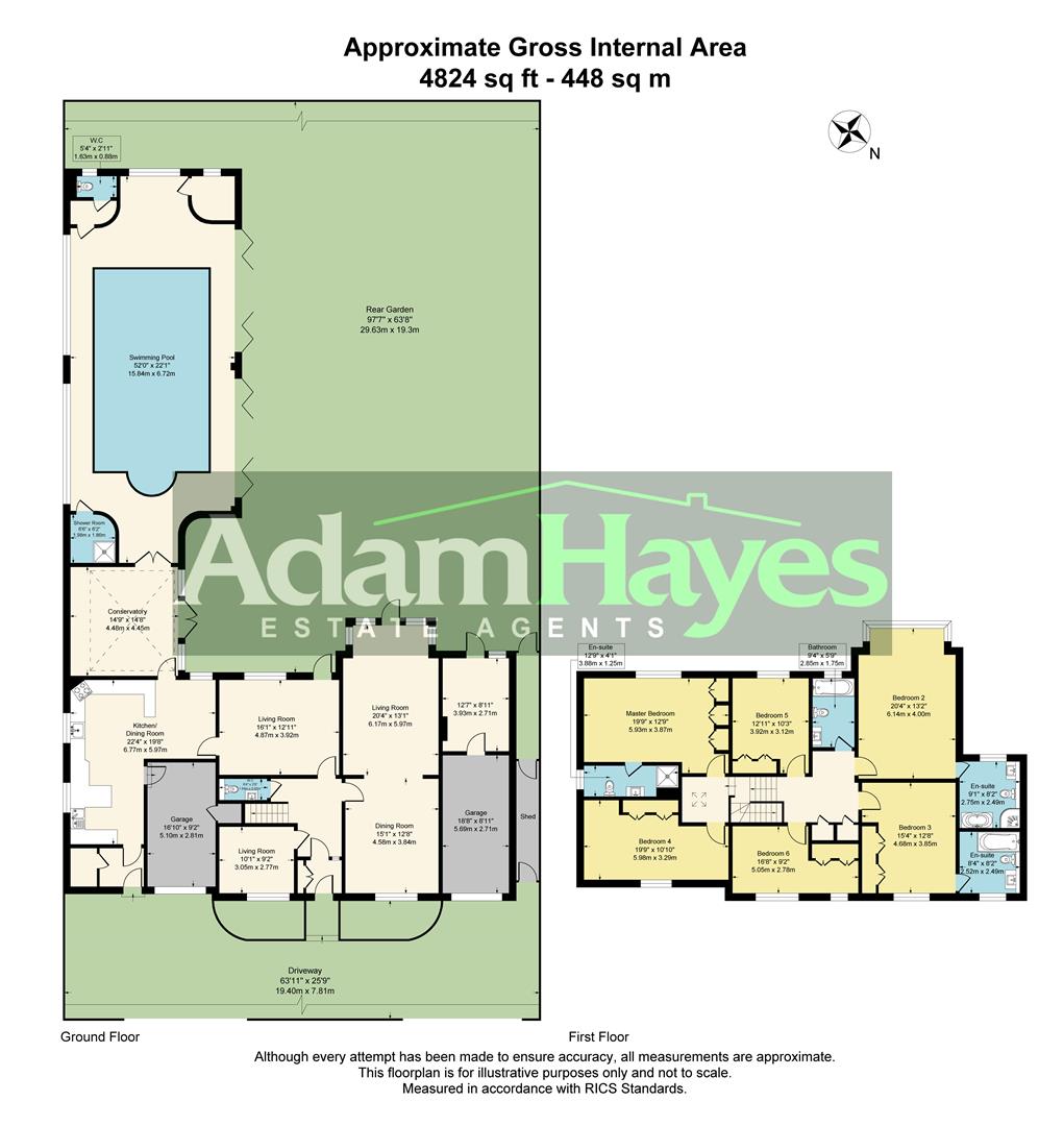 1, Haslemere Gardens, London floorplan