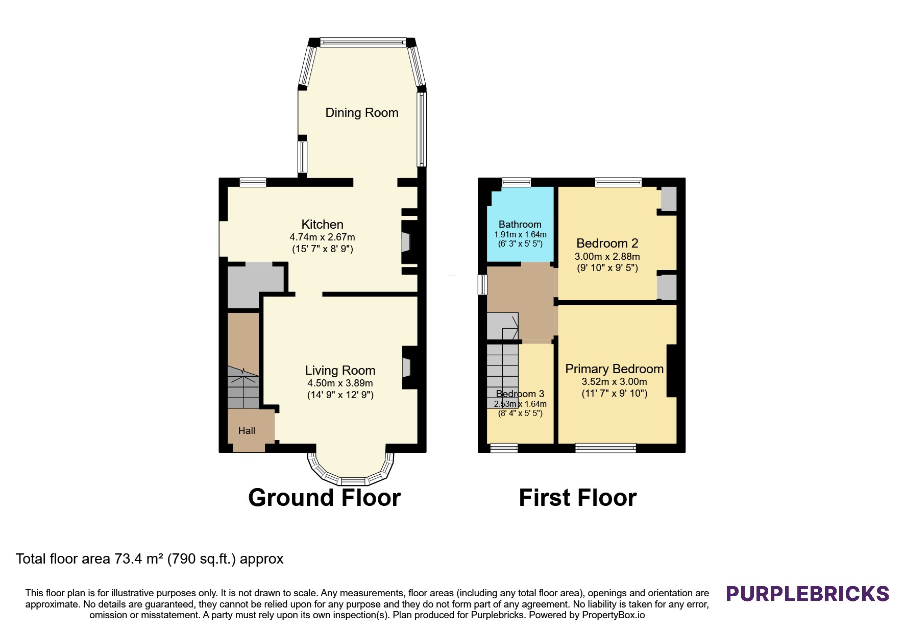 11, Deanstones Lane, Bradford floorplan
