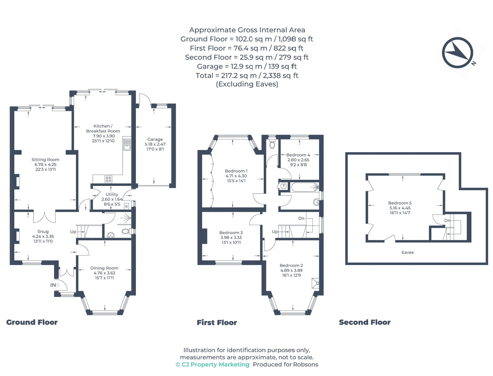 10, Anselm Road, Pinner floorplan