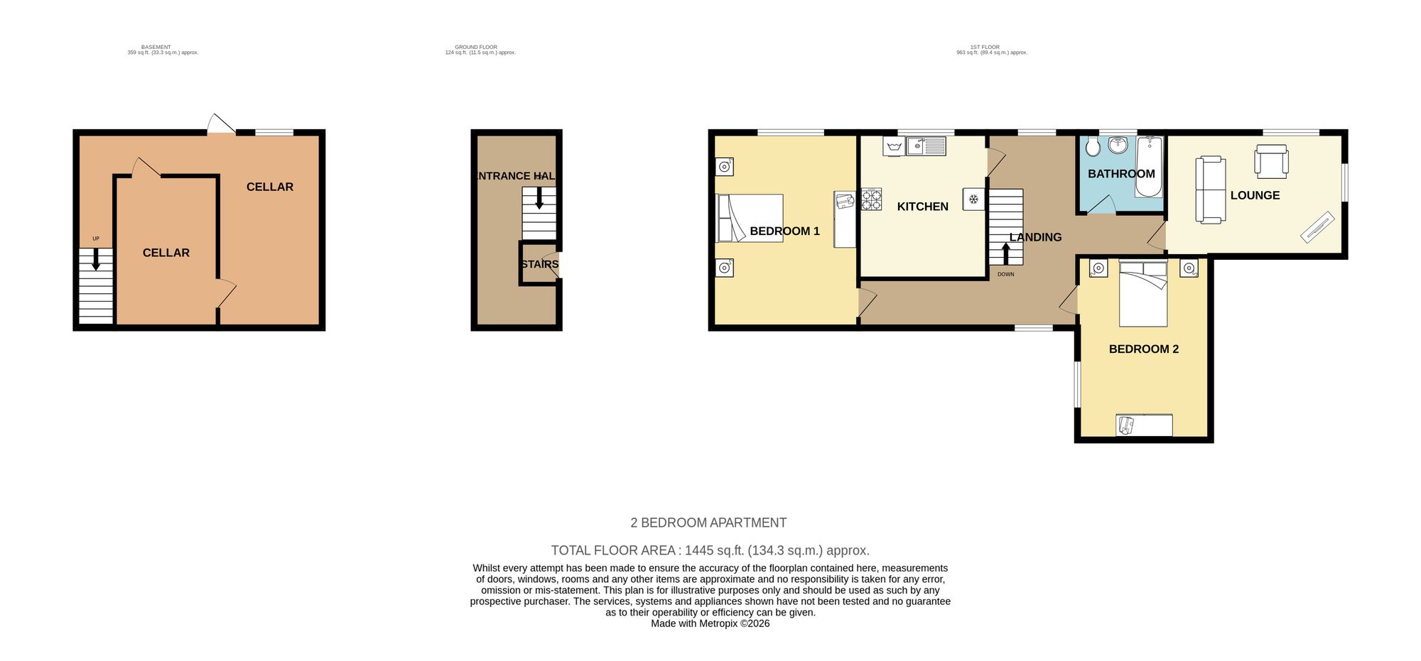 1 Foundry Street, Dewsbury floorplan