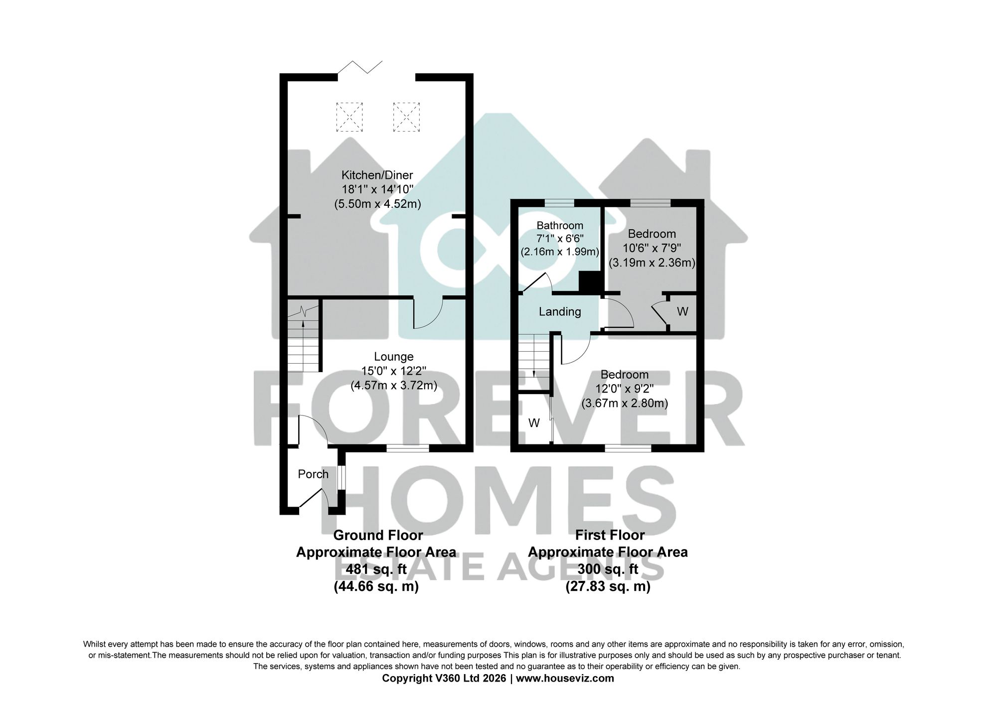 16 Cutlers Avenue, Barnsley floorplan