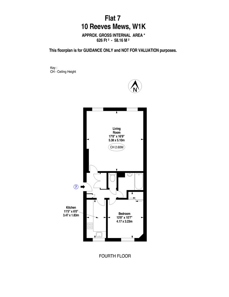 1 Bedrooms Flat to rent in Reeves Mews, Mayfair W1K