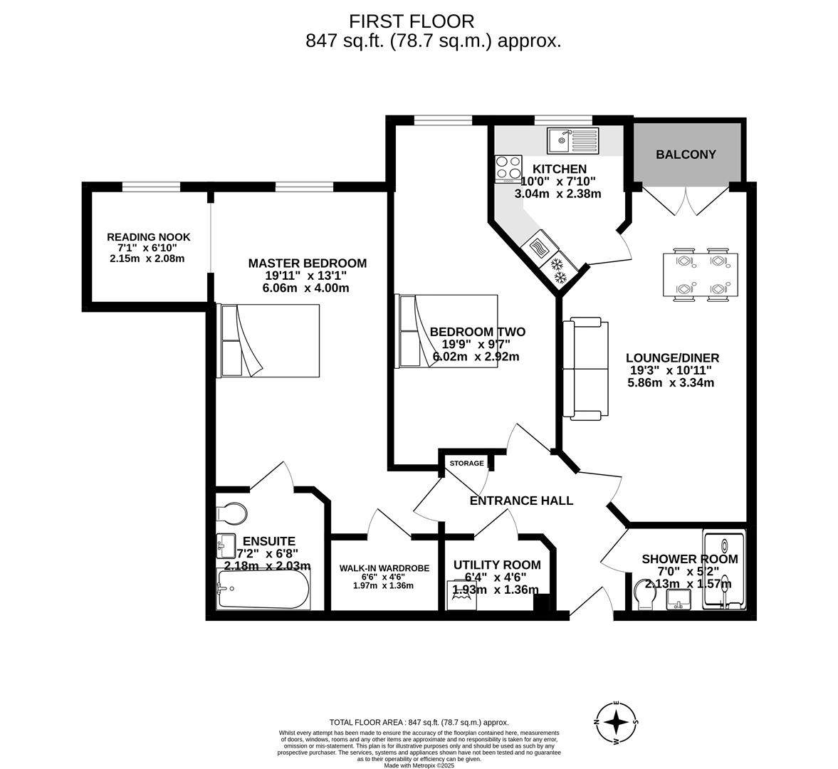 Apartment 25 Haworth Court, Preston Road, Chorley floorplan