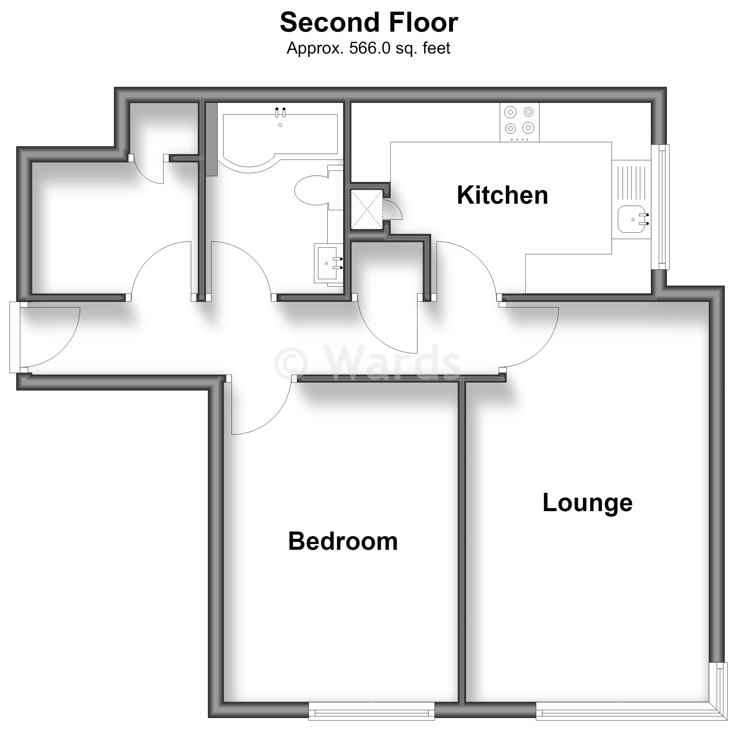 58, Cressfield, Ashford floorplan