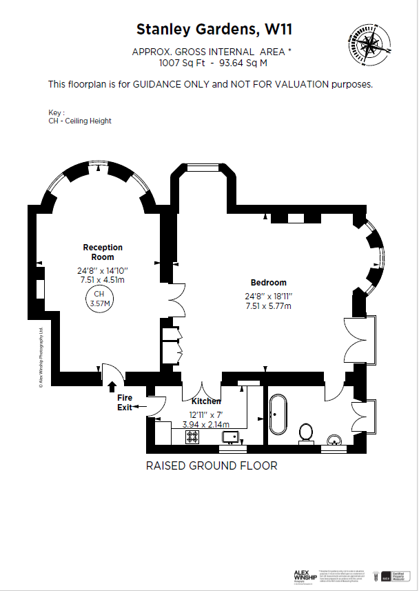 Stanley Gardens, London floorplan