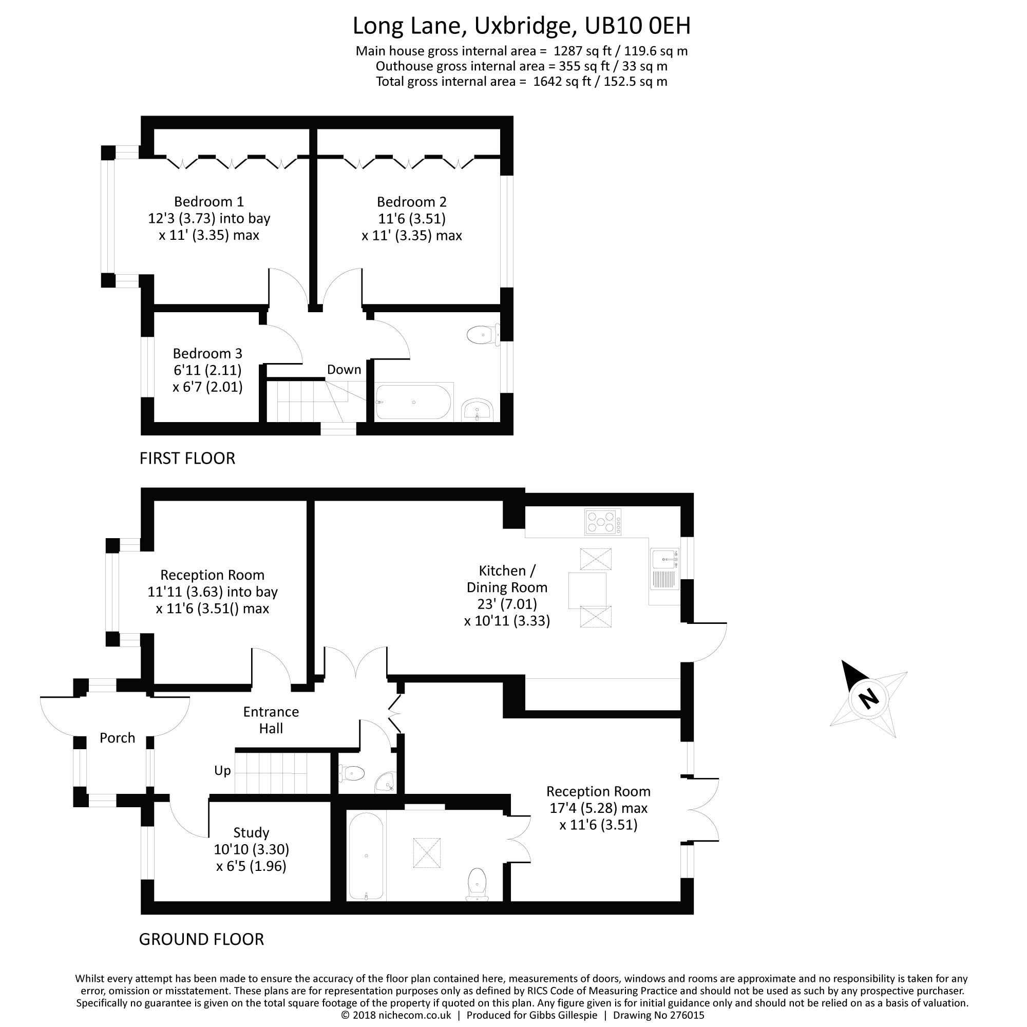 4 Bedrooms Semi-detached house to rent in Long Lane, Hillingdon, Middlesex UB10