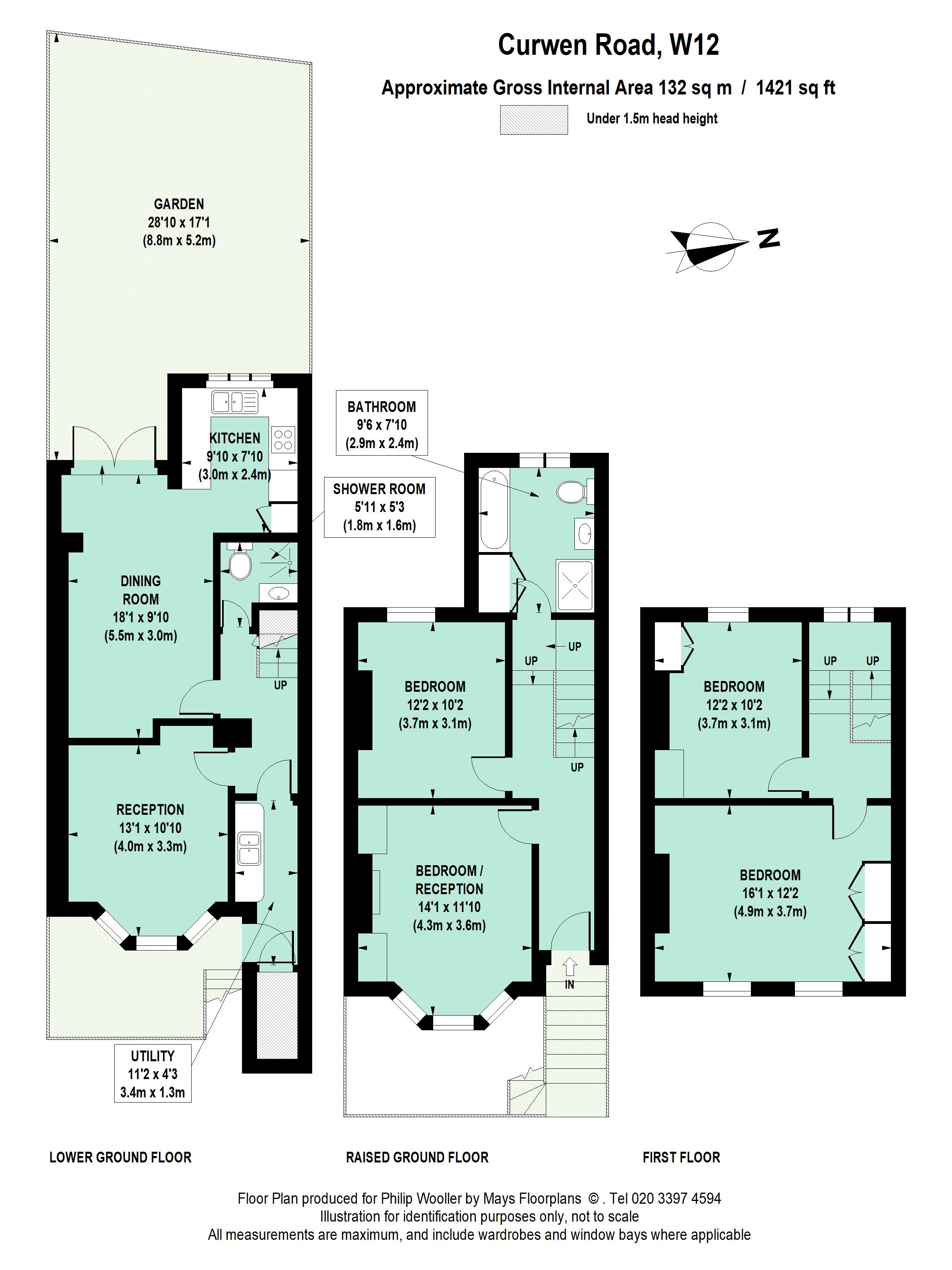 Curwen Road, London floorplan