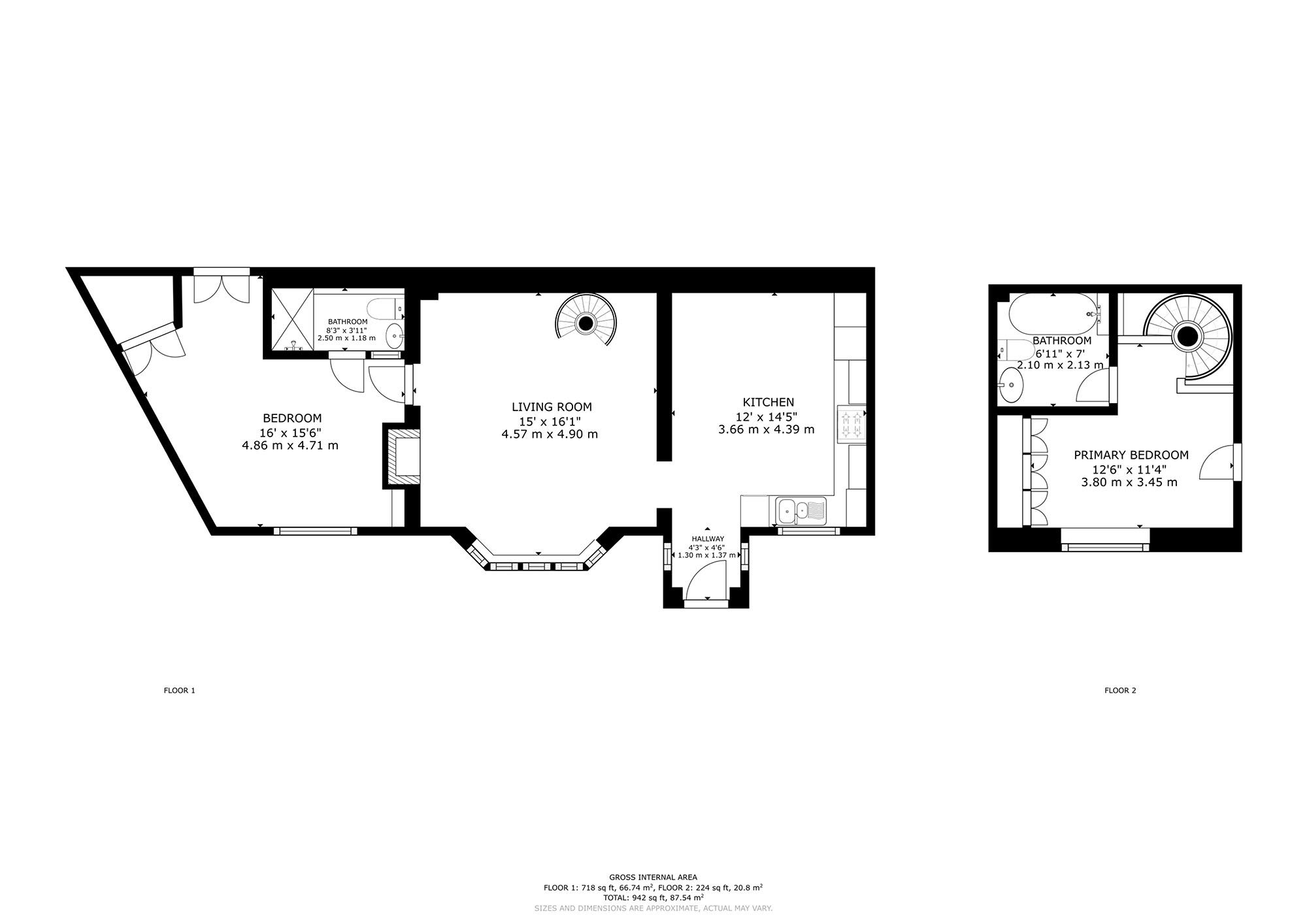13a Hernes Road, Oxford floorplan