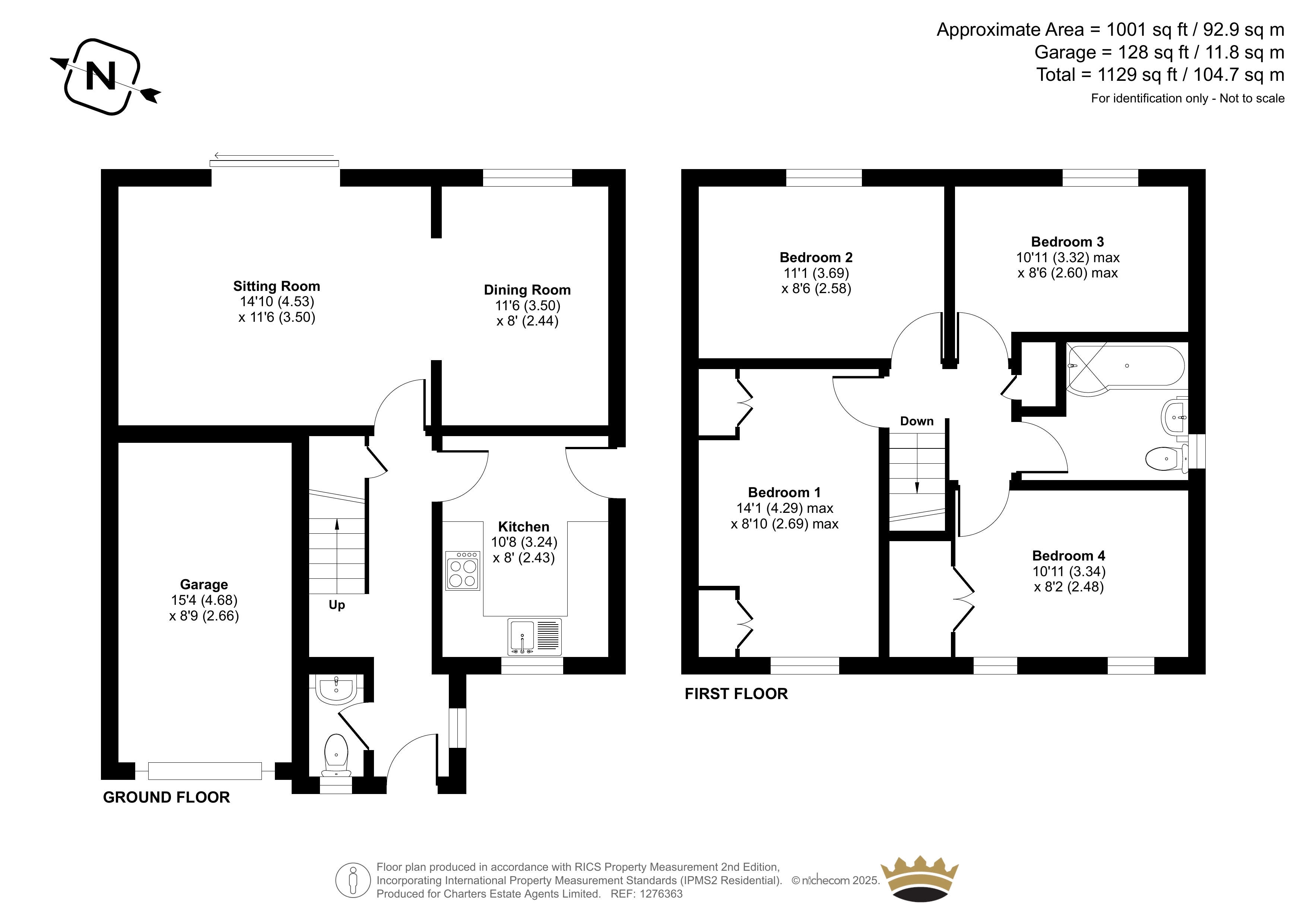 38, Meadowsweet Way, Hampshire floorplan