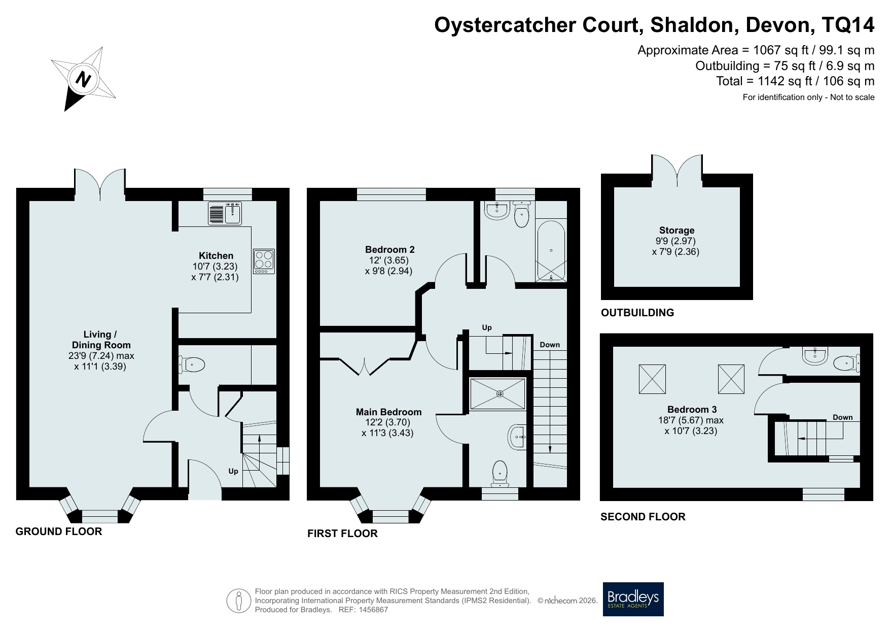 9, Oystercatcher Court, Devon floorplan