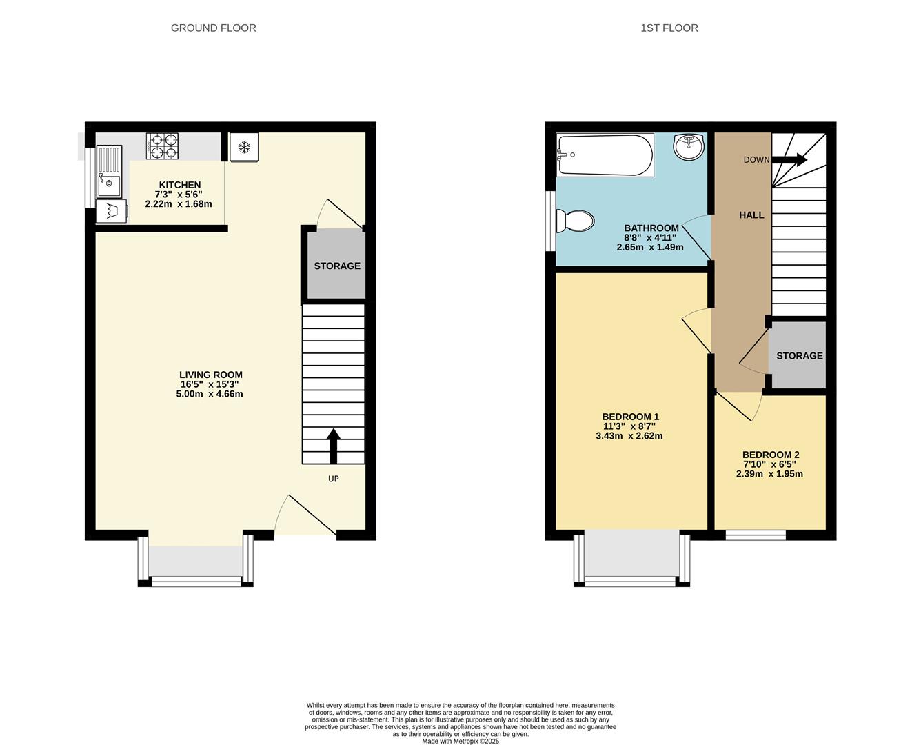 44, Pinders Road, Hastings floorplan
