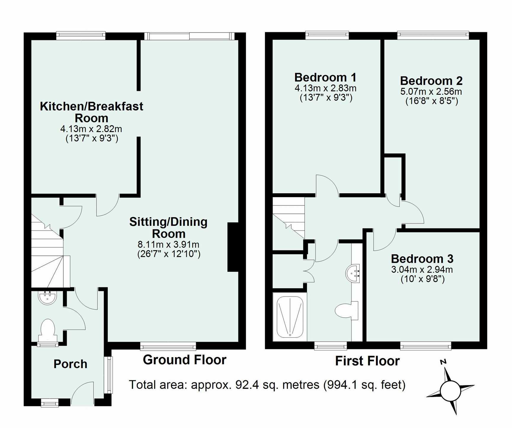 3 Bedrooms Terraced house to rent in Westleigh, Tiverton EX16