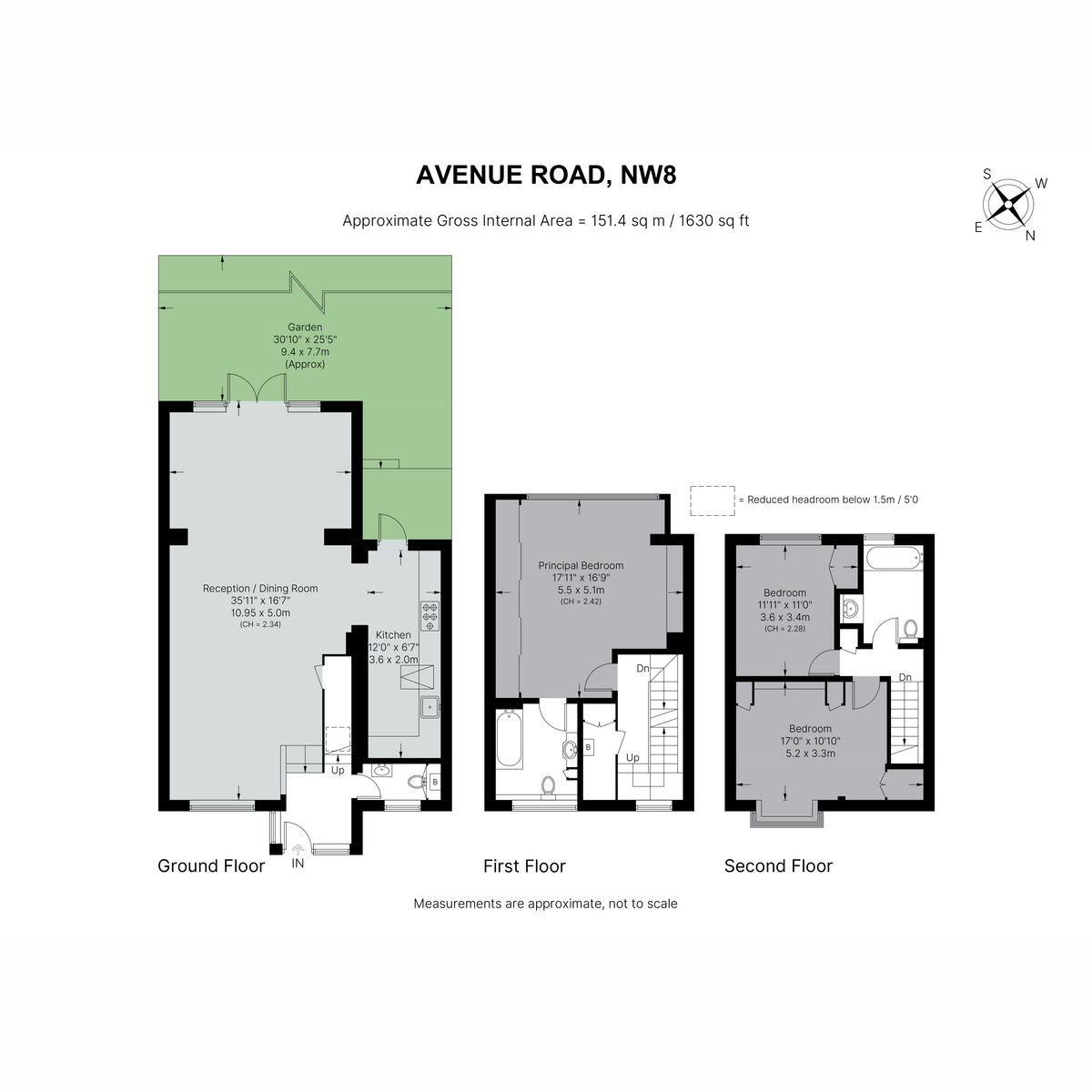 14d, Avenue Road, London floorplan
