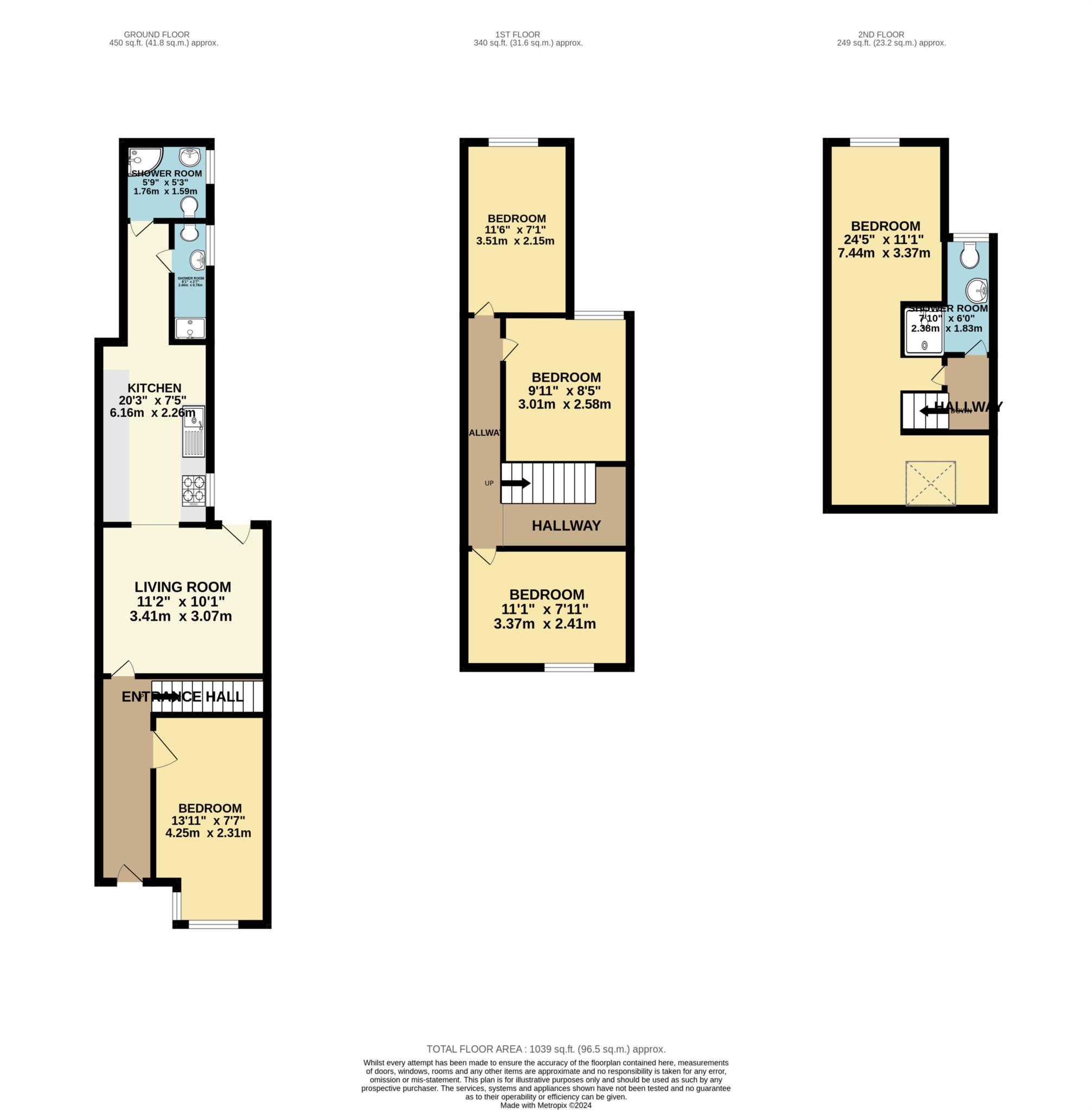 Clarendon Road, Reading floorplan