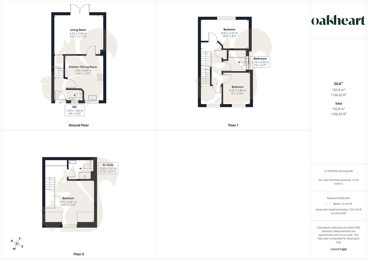 19, Mulberry Gardens, Sudbury floorplan