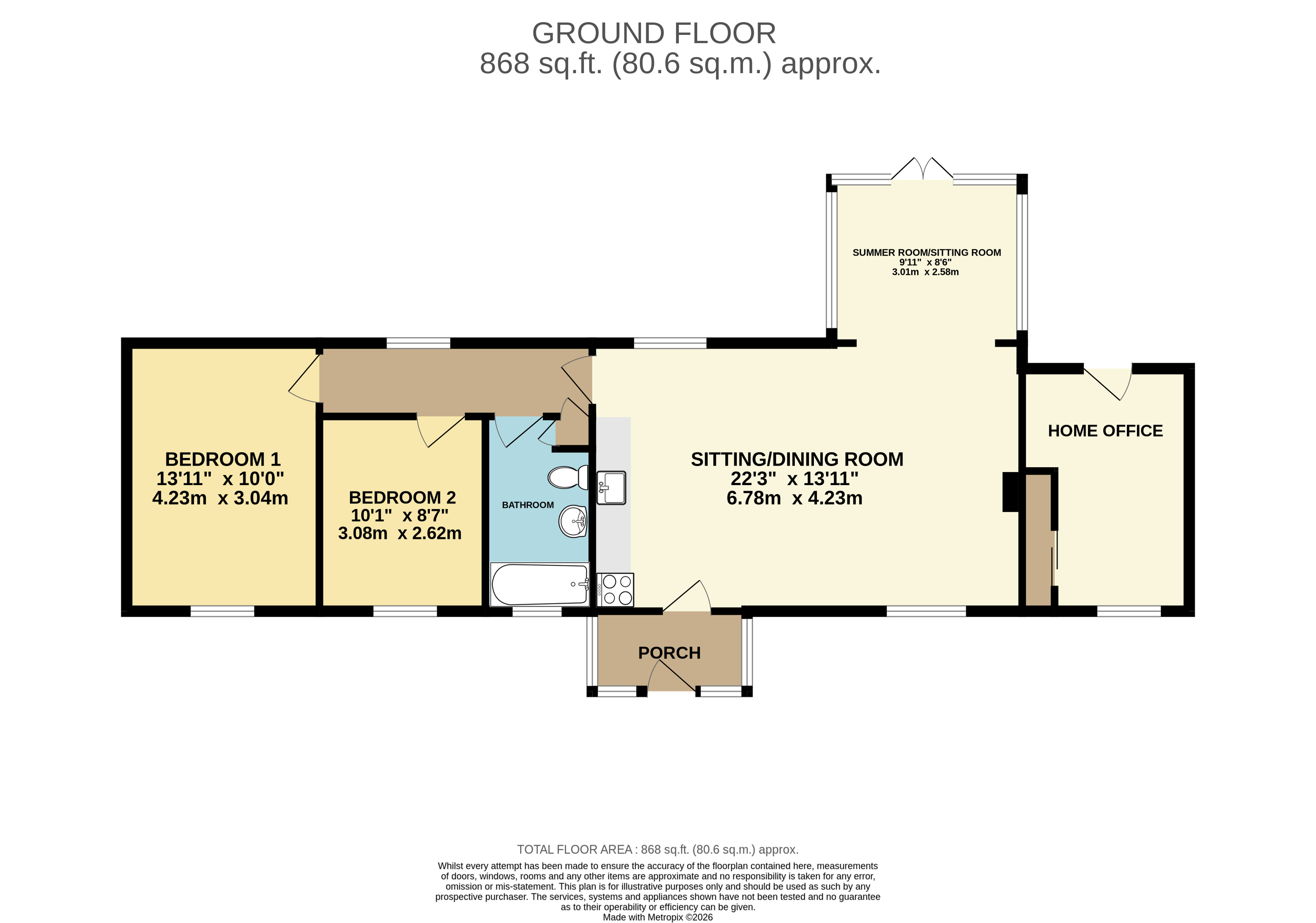 ., Penzance floorplan