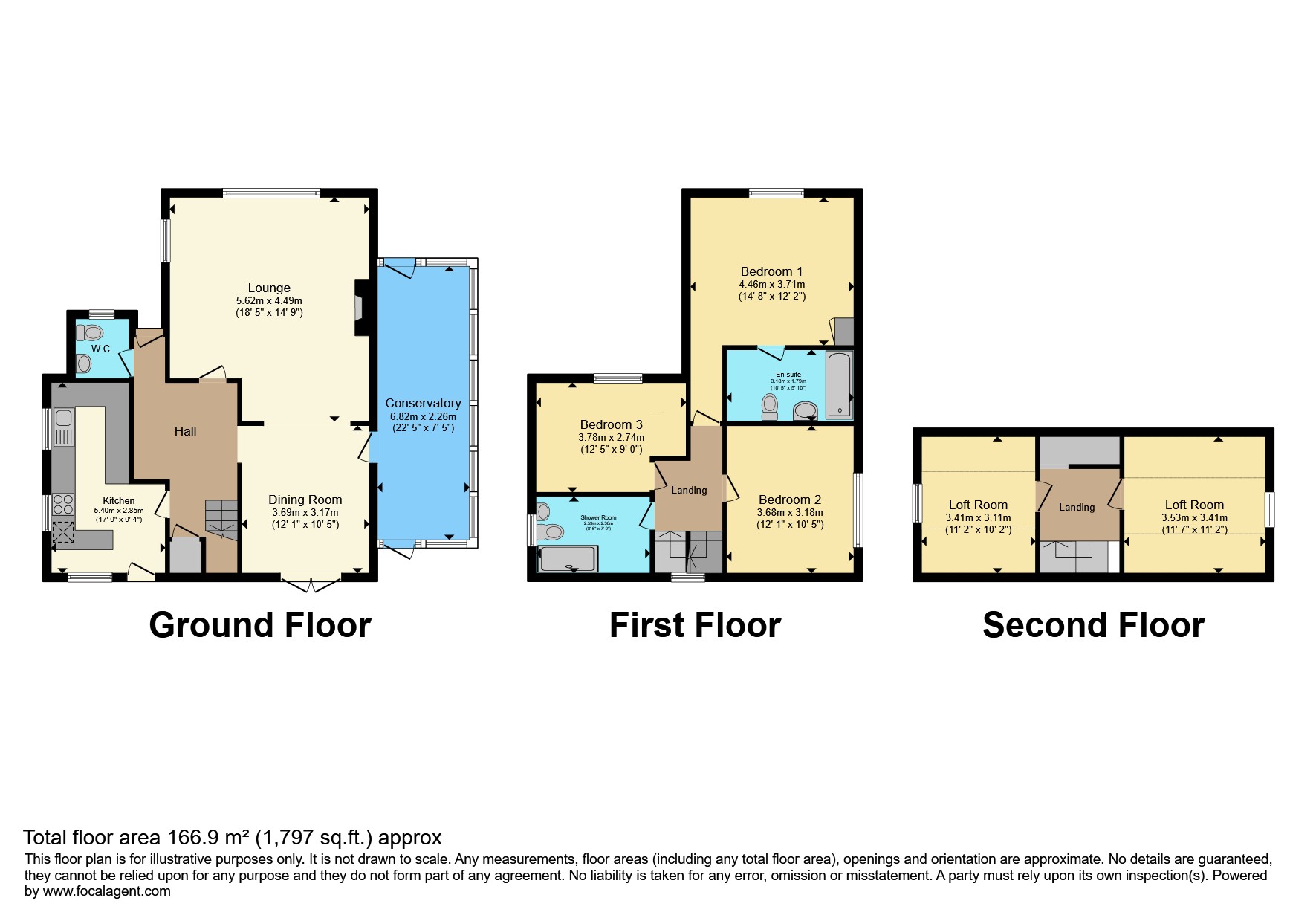 22, Dale Road, Dereham floorplan